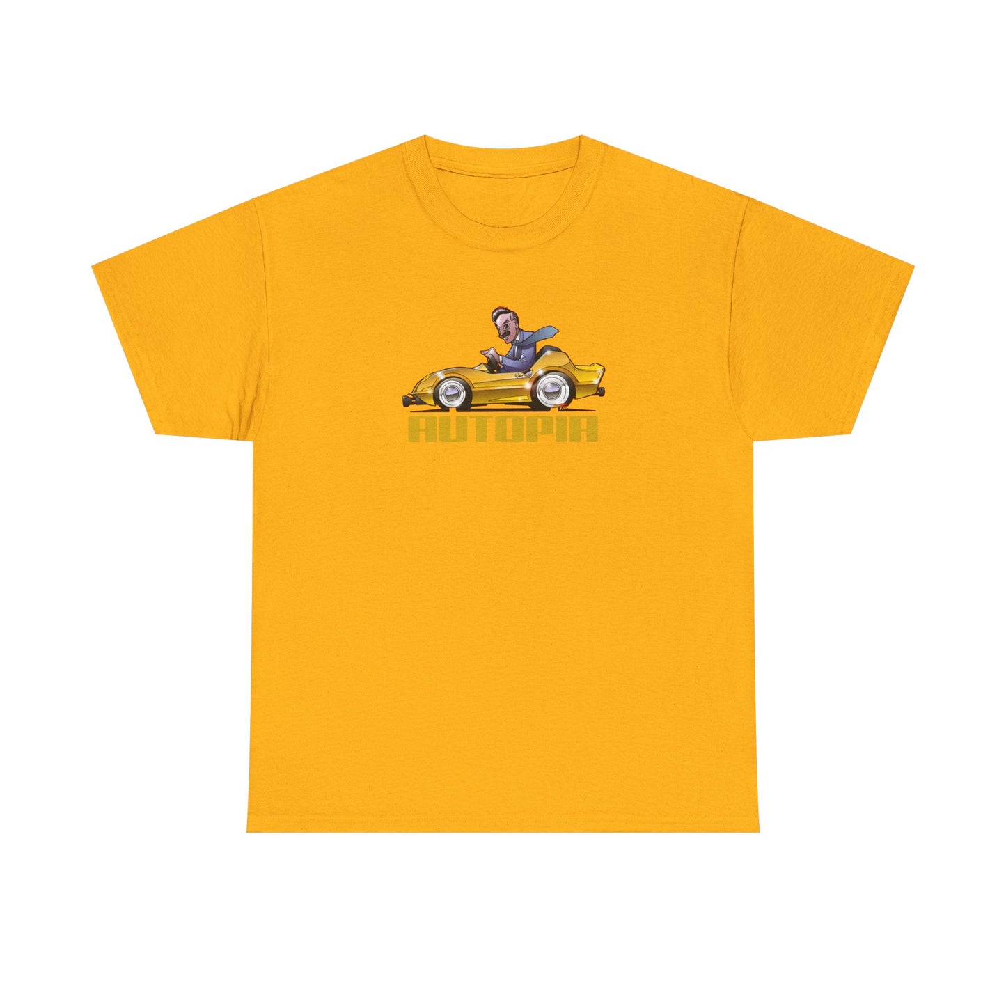 AUTOPIA CLASSIC Walt Disney Fireball Art Tee Shirt - Multiple Colors