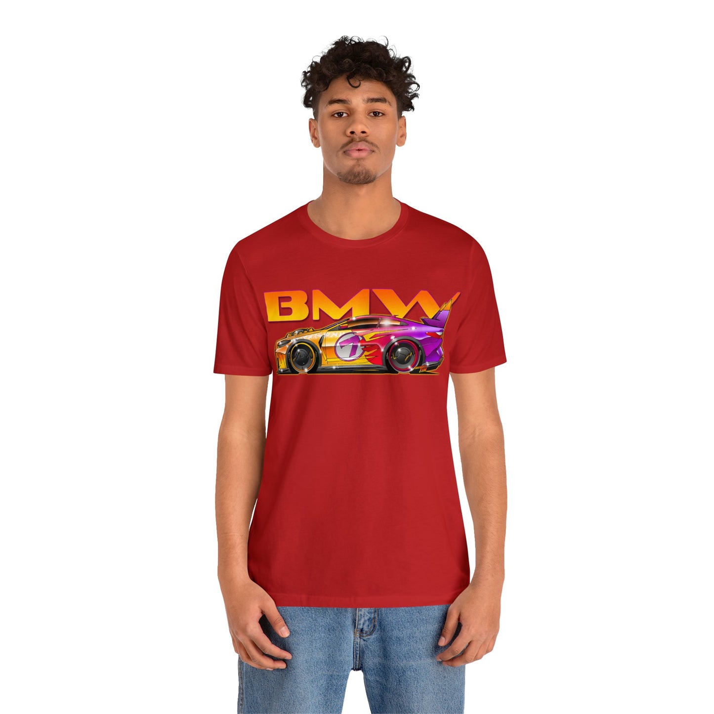 BMW M4 COUPE 2024 Jersey Short Sleeve Tee