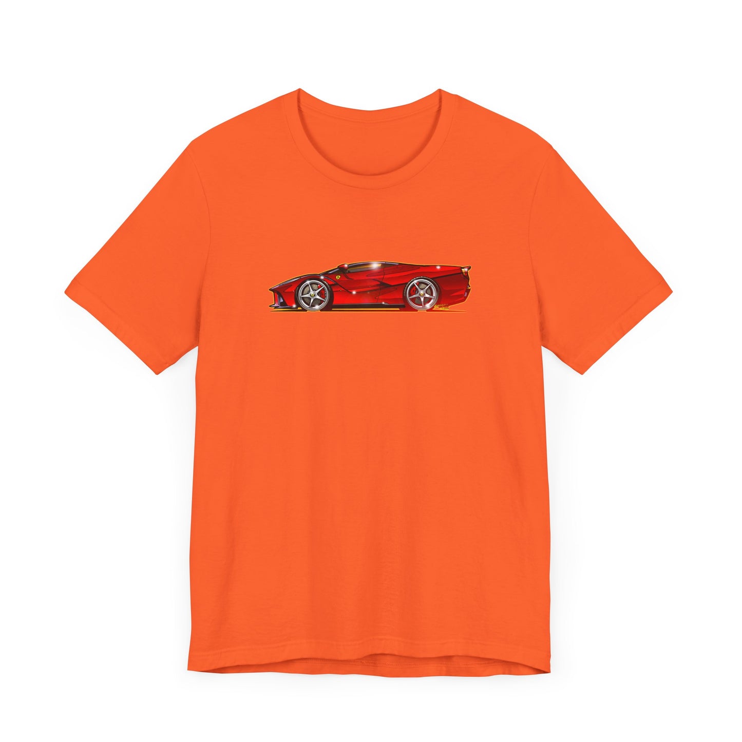 FERRARI LA FERRARI APERTA Concept Art Short Sleeve Tee 9 Colors