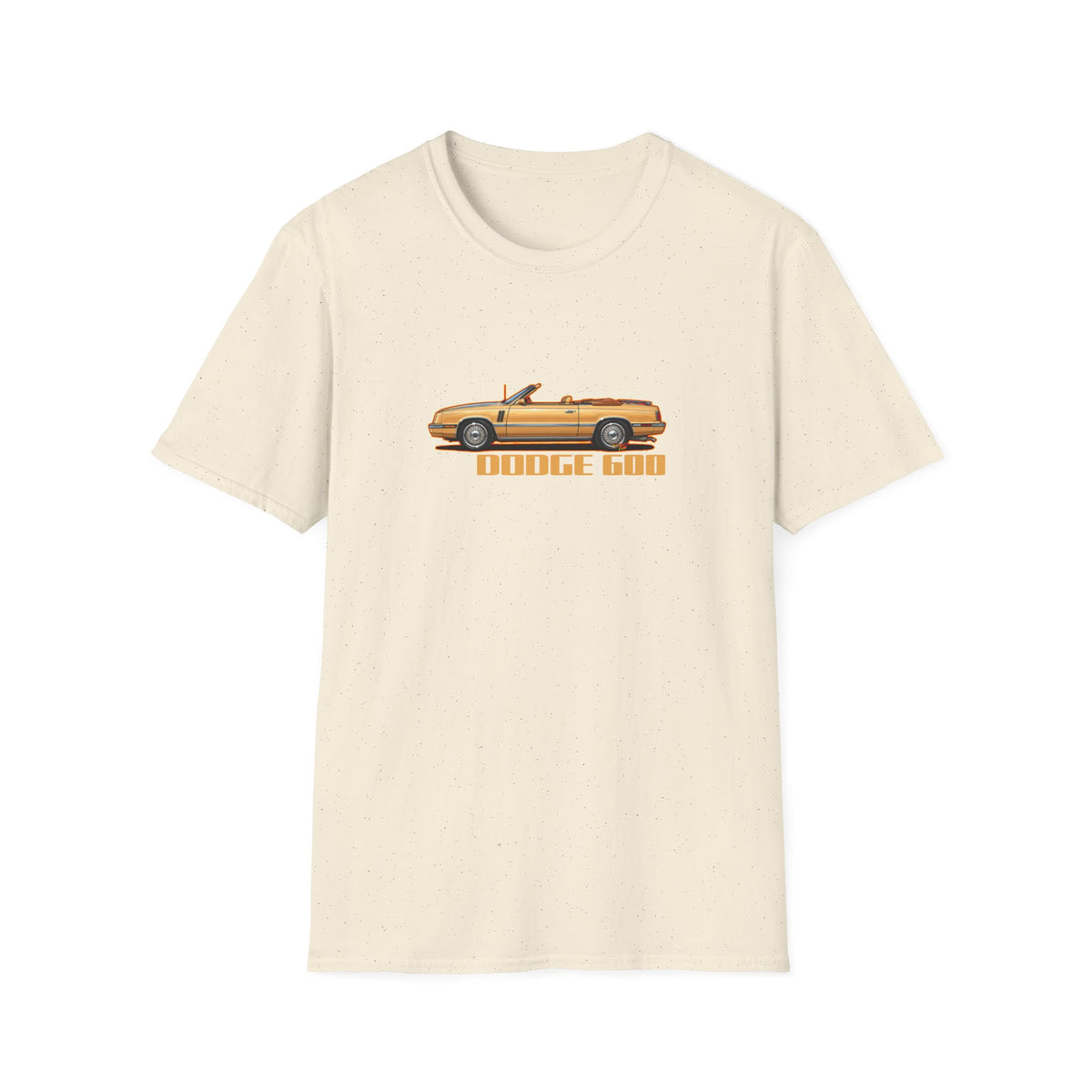 DODGE 600 CONVERTIBLE 1985 Collectible Fireball Art TeeShirt