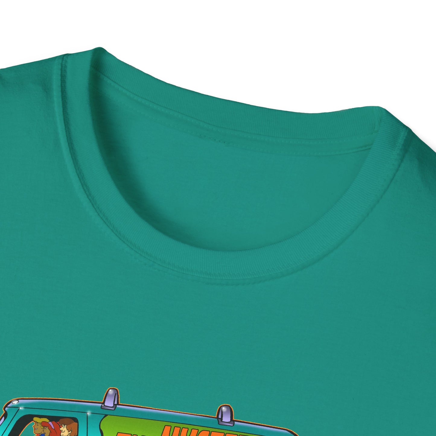 SCOOBY DOO MYSTERY MACHINE VAN Concept Art Softstyle T-Shirt 12 Colors