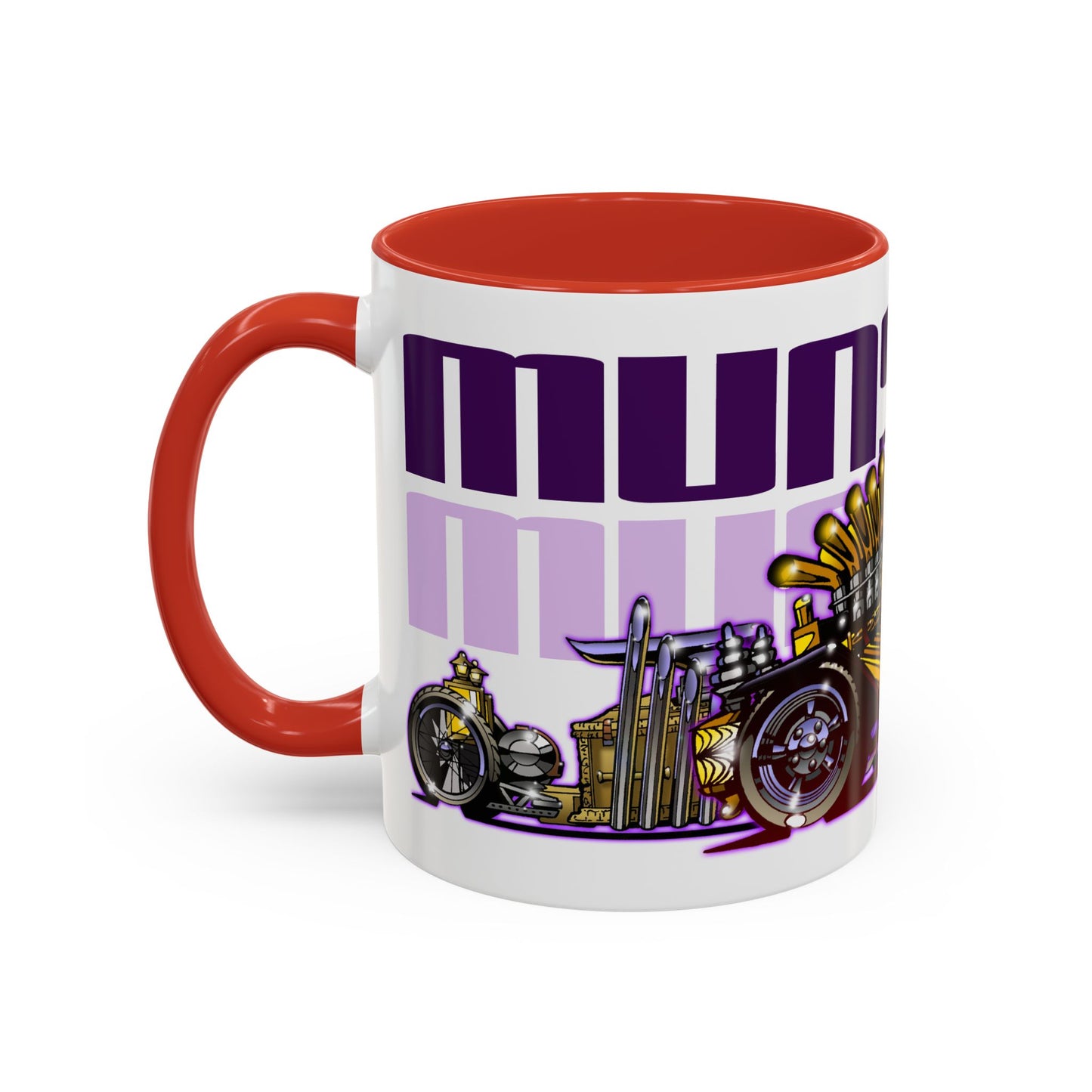 THE MUNSTERS TV Show Munster Koach Fireball Art Coffee Mug - 2 Sizes