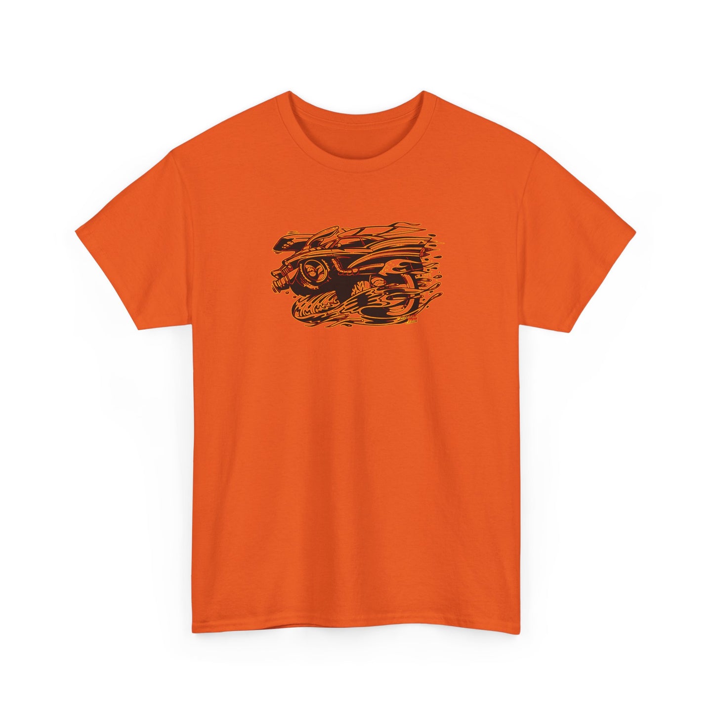 HOT ROD CHEVY Muscle Car Fireball Tee Shirt - Multiple Colors