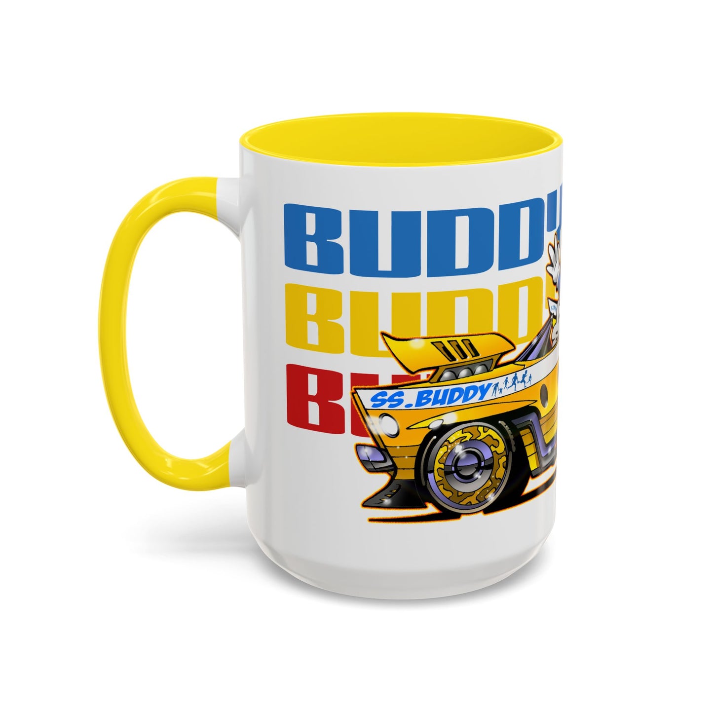 BUDDY CRUISE BUDDYMOBILE Collectible Coffee Mug - 3 Colors 2 Sizes