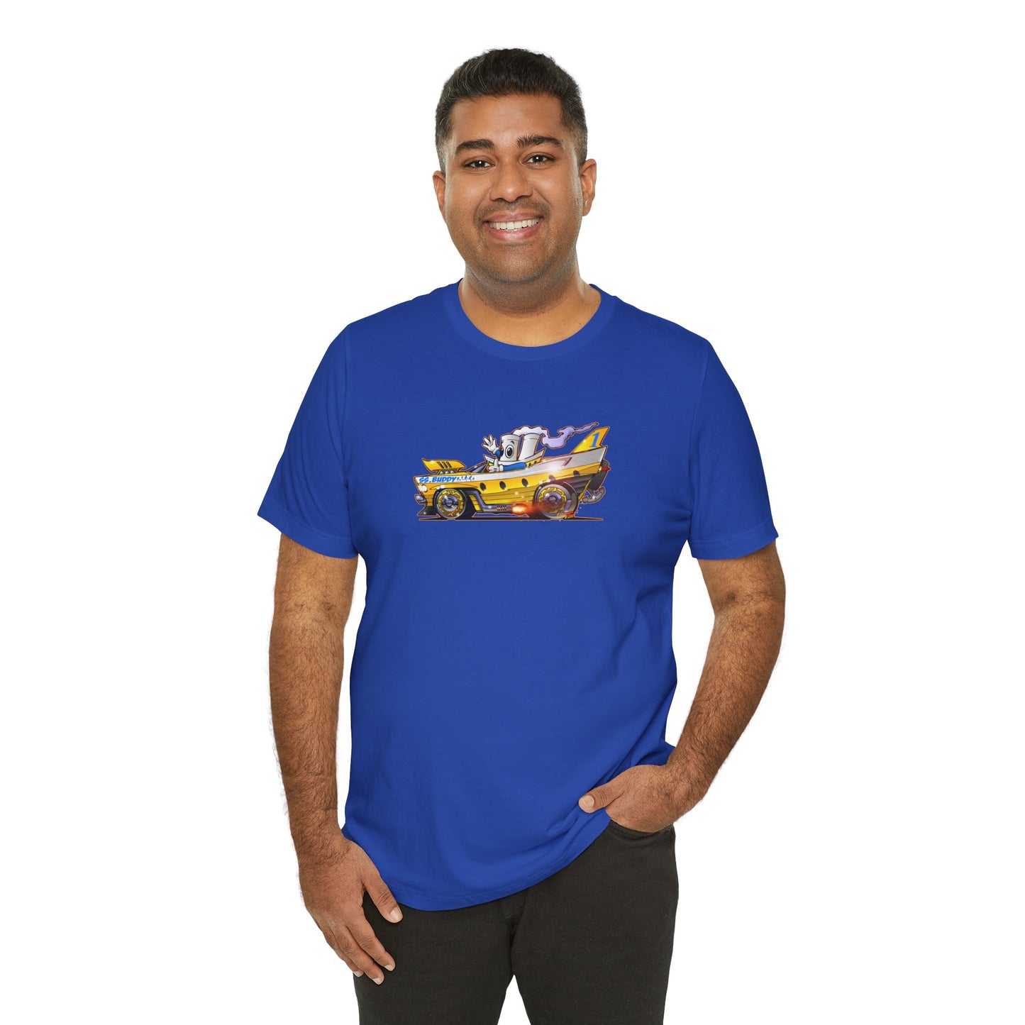 BUDDY CRUISE BUDDYMOBILE Custom Car Art Short Sleeve Tee in 17 Colors