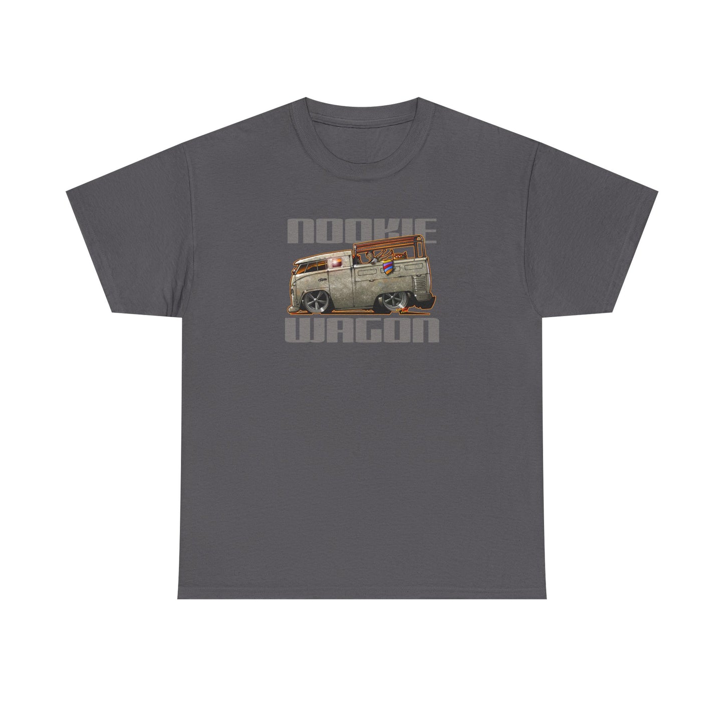 CUSTOM ED FOX VW BUS NOOKIE WAGON Tee Shirt - Multiple Colors