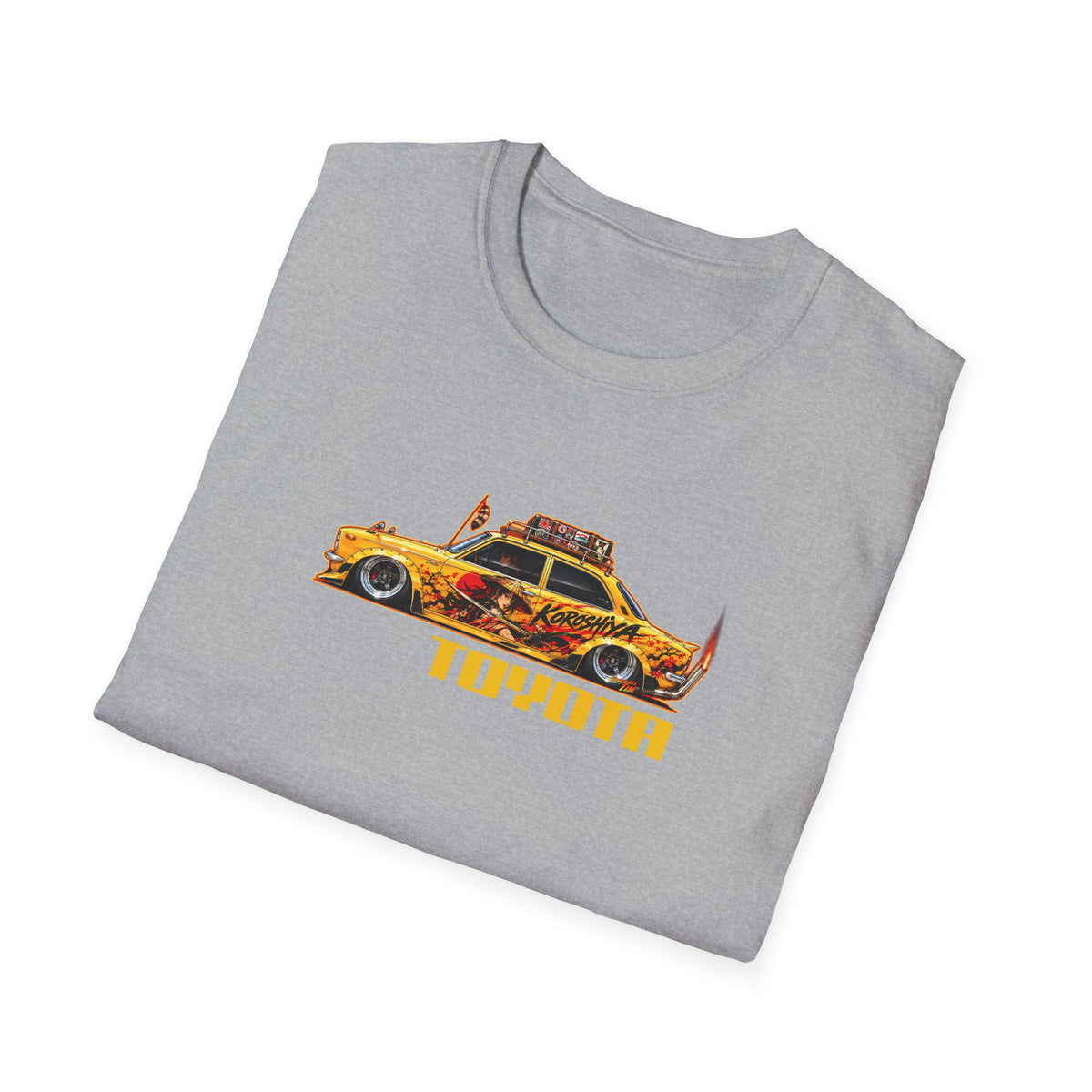 JDM TOYOTA COROLLA 1966 Collectible Fireball Art Collectible Fireball Art TeeShirt