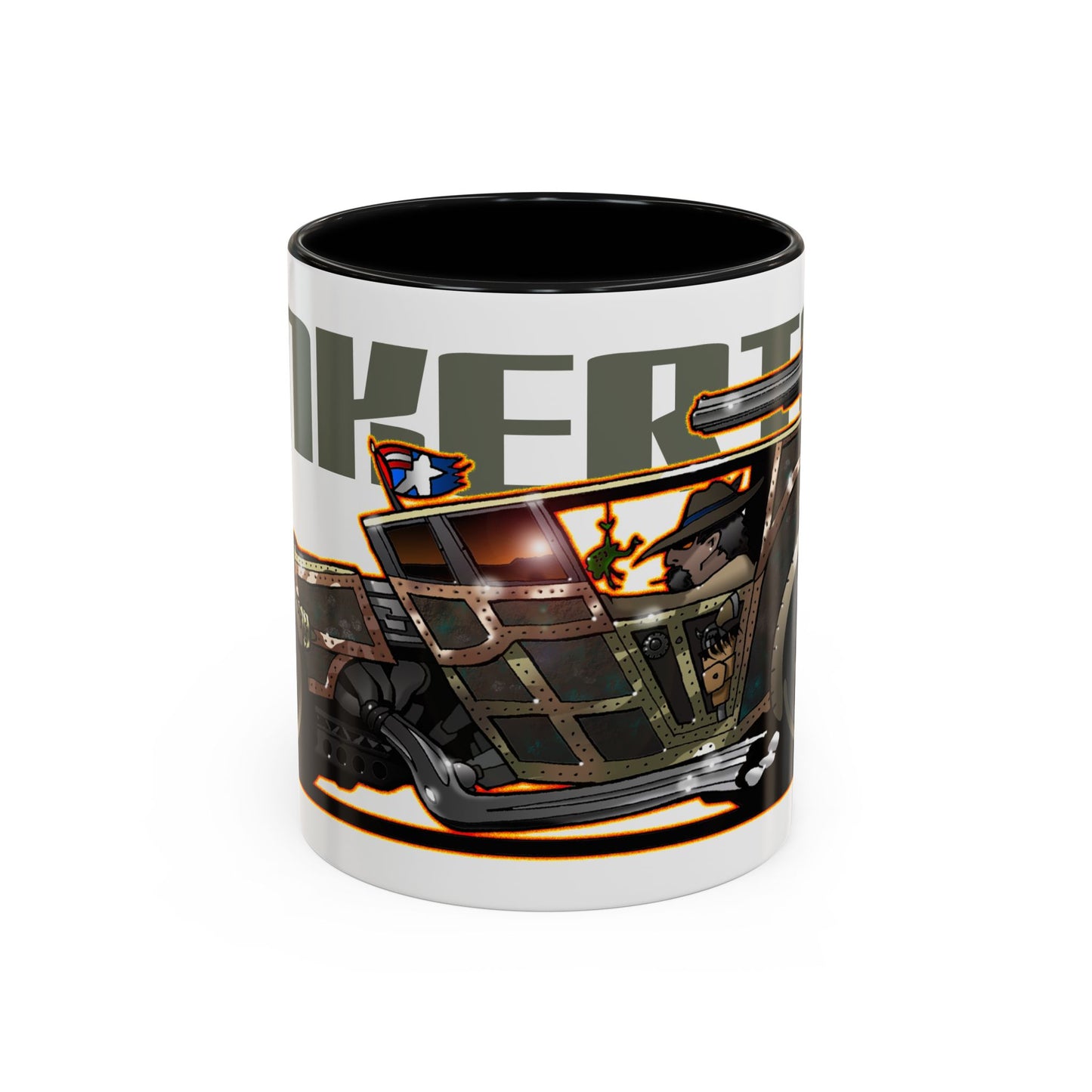 TRINITY PINKERTON Vintage Hot Rod Collectible Coffee Mug - 2 Sizes
