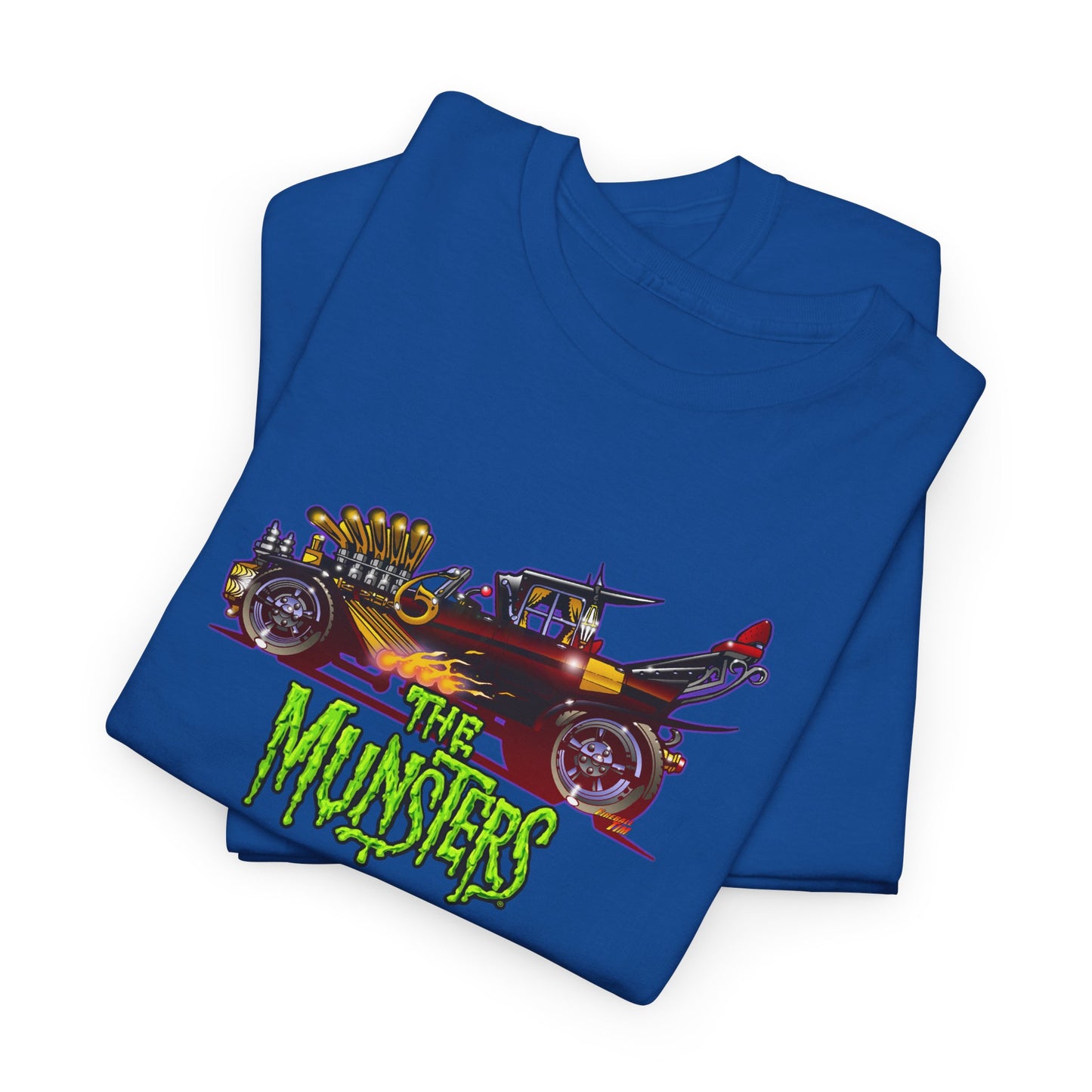 THE MUNSTERS TV Show Munster Koach Concept Art Cotton Tee Shirt 11 Colors