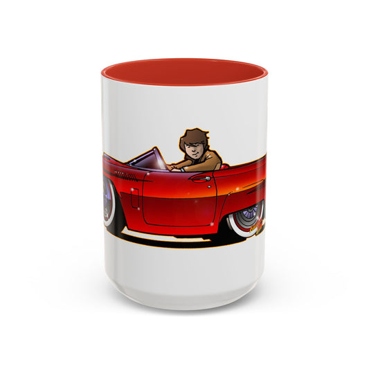 VEGAS THUNDERBIRD TV Car Robert Urich Concept Art Coffee Mug 2 Sizes 2 Colors-Mug-Fireball Tim Garage