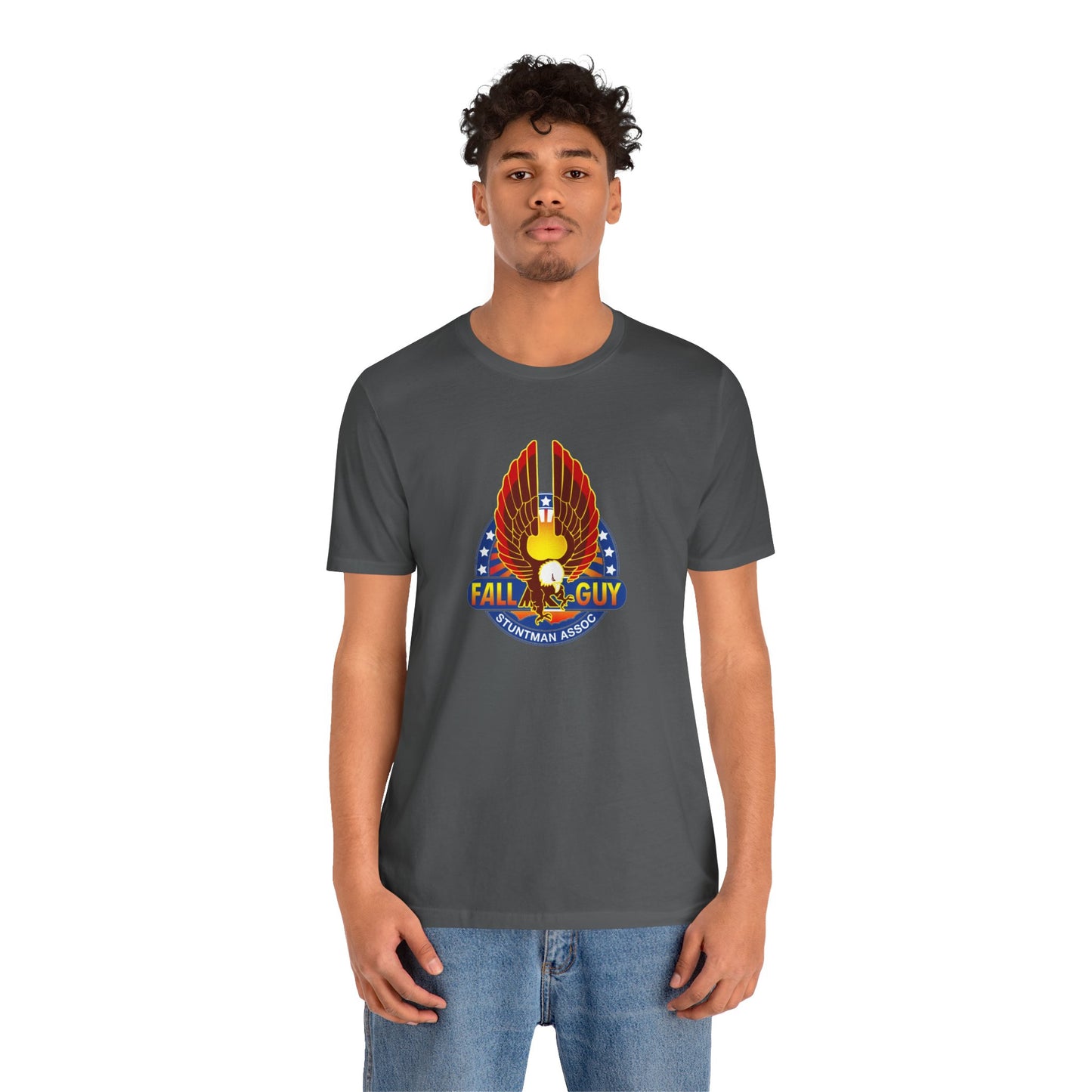 THE FALL GUY Stuntman Association Unisex Jersey Short Sleeve Tee - 12 Colors