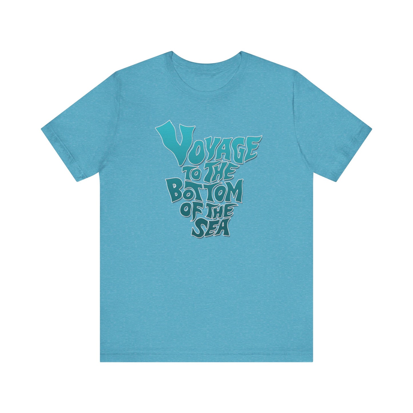 VOYAGE TO THE BOTTOM OF THE SEA Unisex Short Sleeve Tee 8 Colors