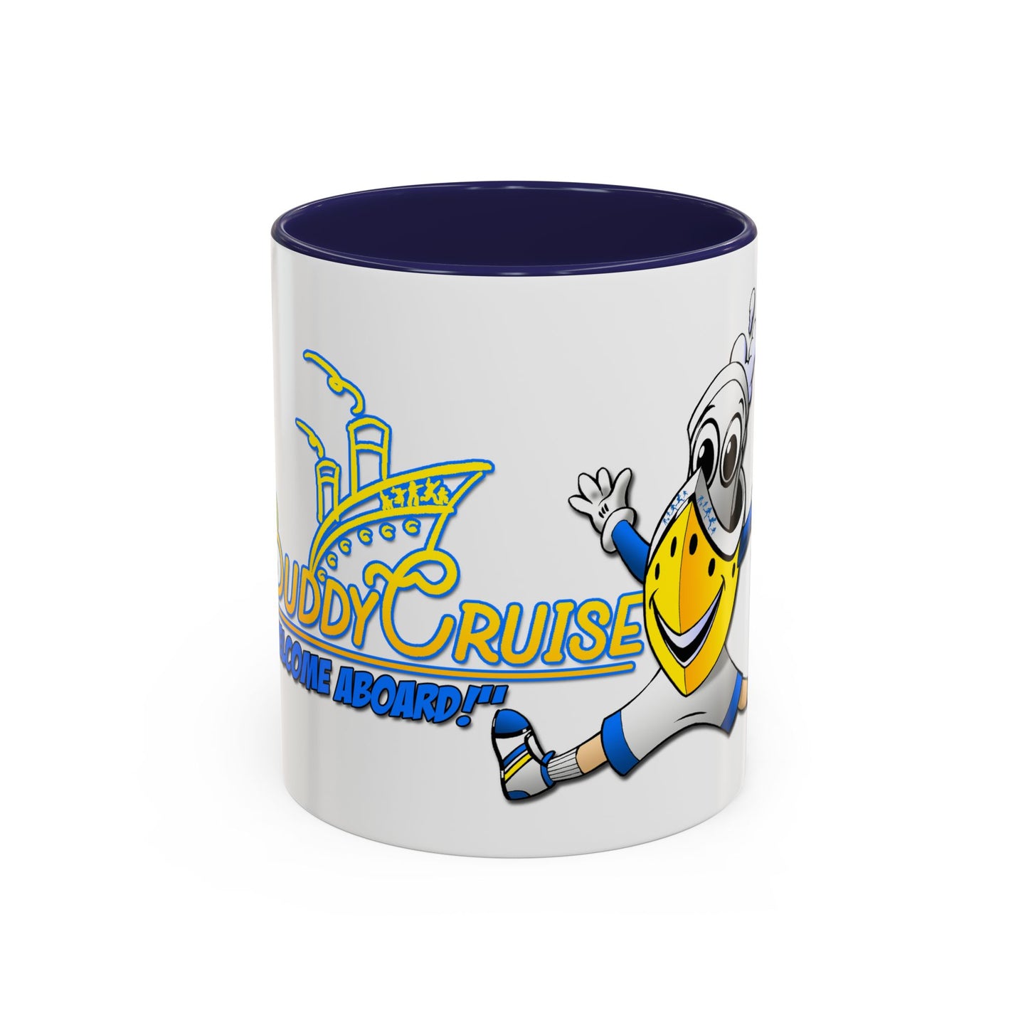 BUDDY CRUISE Mascot Jumping Coffee Mug — 11/15oz Multiple Colors