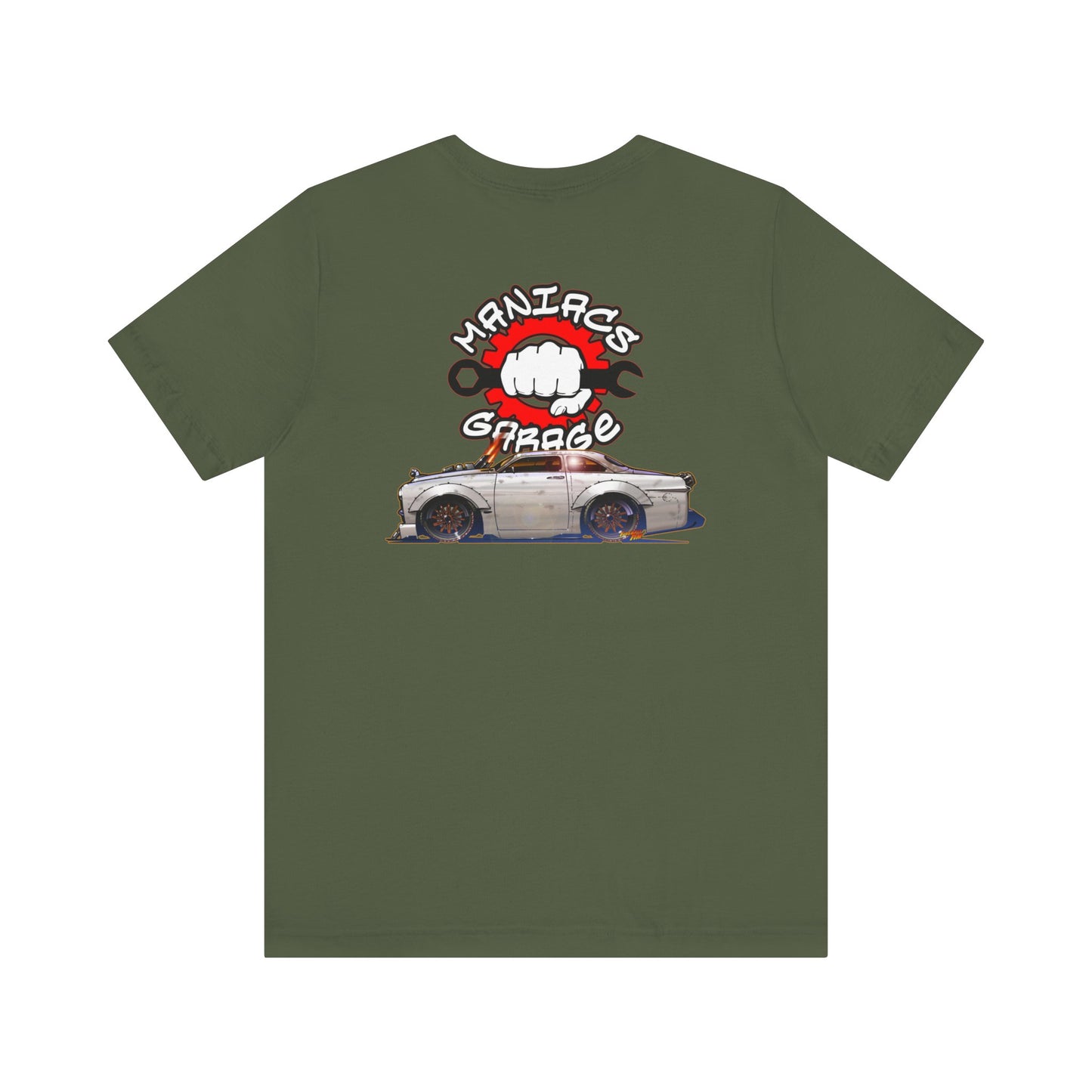 MANIACS GARAGE BORN49AIN 1949 FORD Concept Art Short Sleeve Tee 16 Colors