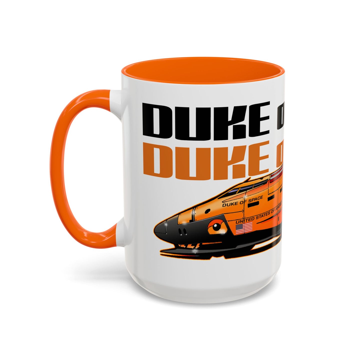 DUKE OF SPACE Dukes of Hazzard Space Shuttle Collectible Coffee Mug - 2 Sizes