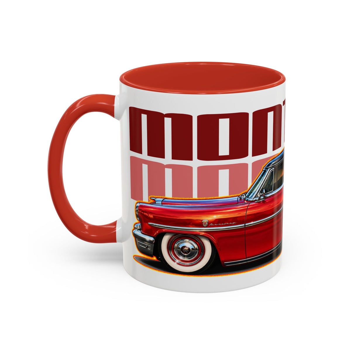 MERCURY MONTEREY 1953 Collectible Fireball Art Coffee Mug - 2 Sizes