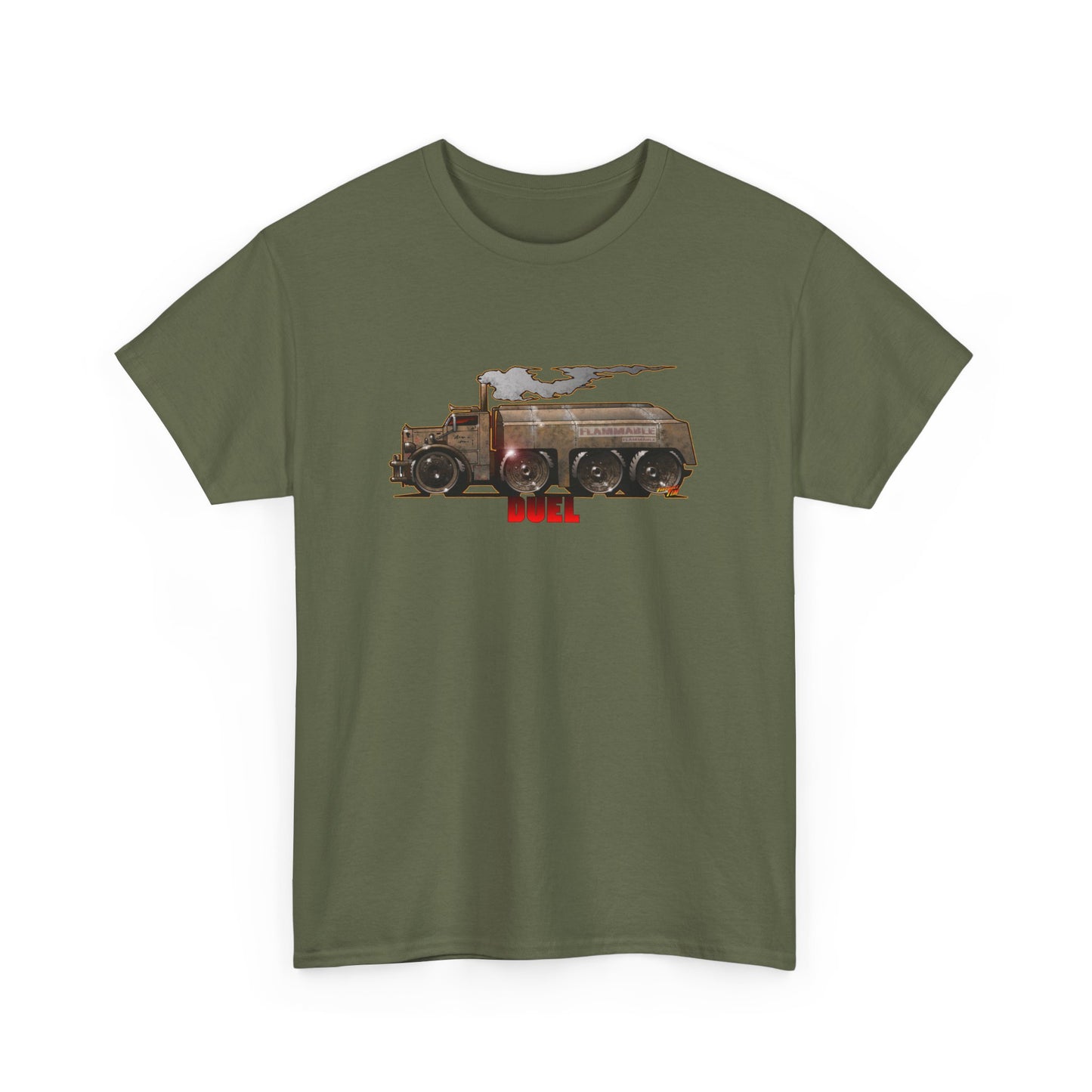 DUEL Movie Truck Concept Art Heavy Cotton Tee 13 Colors