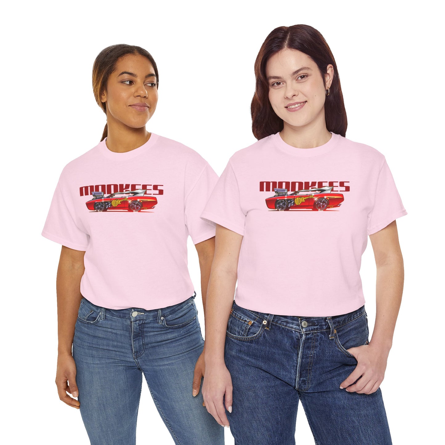 THE MONKEES Monkeemobile Cotton Tee Shirt - 12 Colors