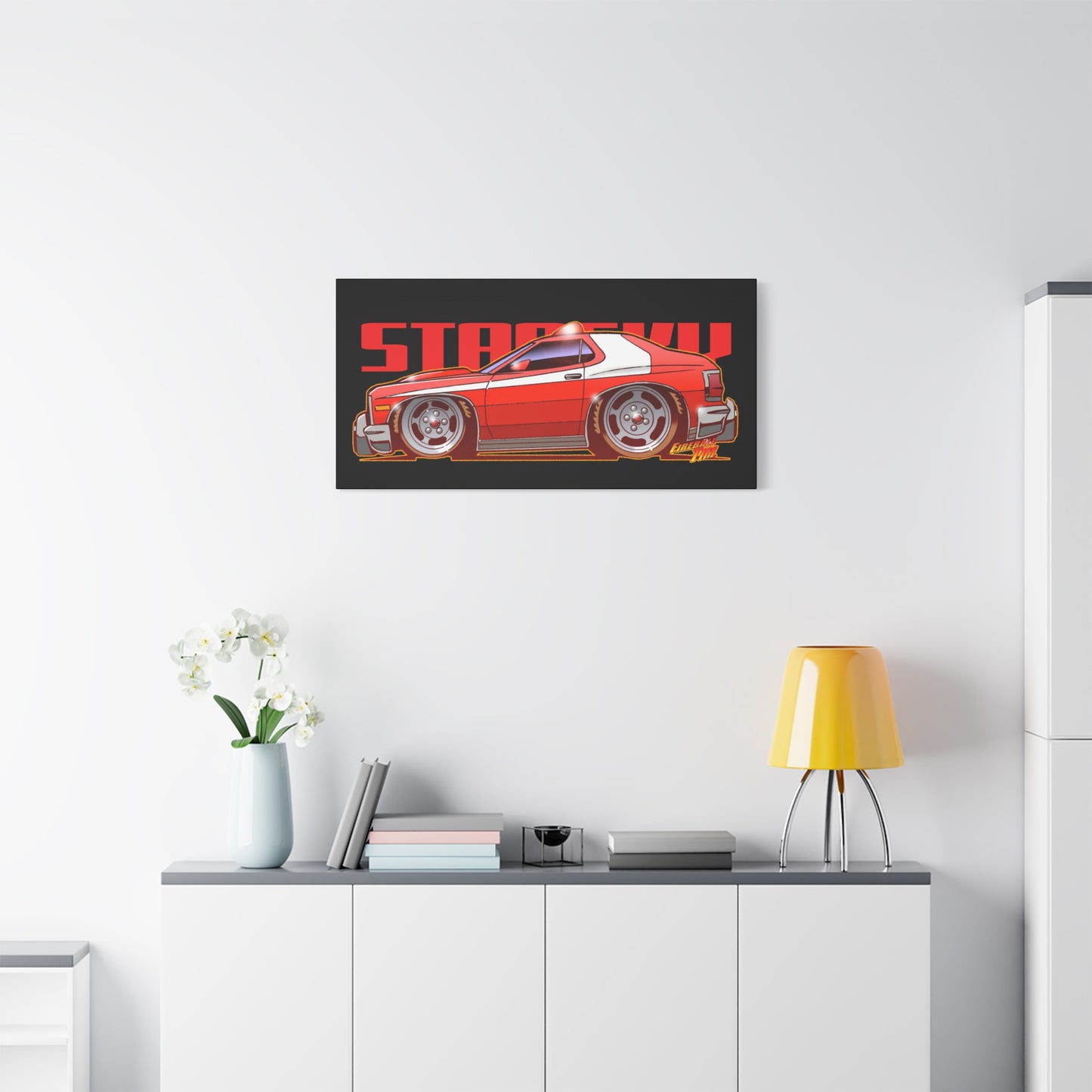STARSKY Torino Fireball Canvas Art Print - 11x14