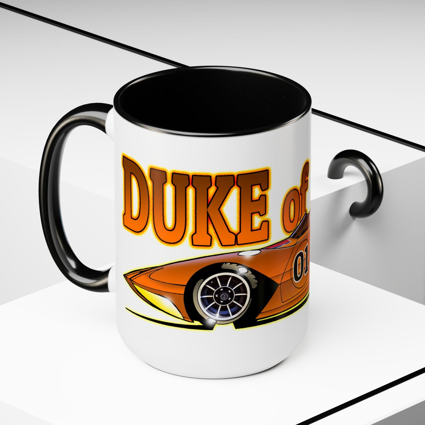 DUKE OF SPEED Speed Racer Dukes of Hazzard Mashup Concept Art Coffee Mug 15oz