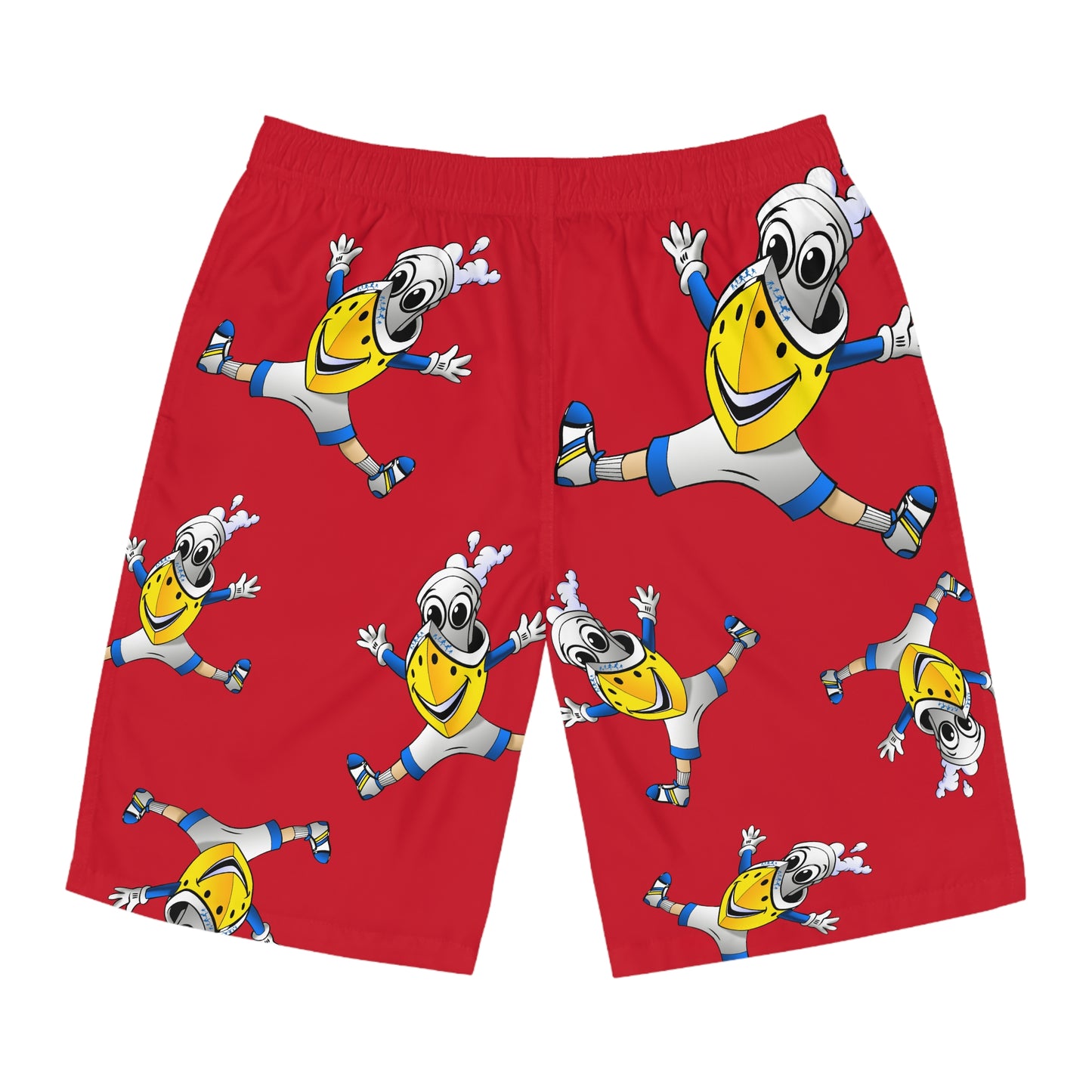 Crazy BUDDY CRUISE Men's DARK RED Board Shorts