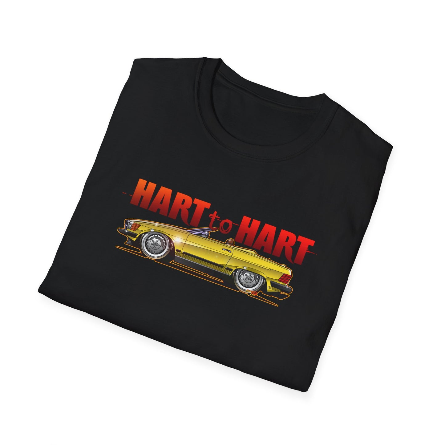 HART to HART TV Show Mercedes 450SL Concept Art Softstyle T-Shirt Multiple Colors