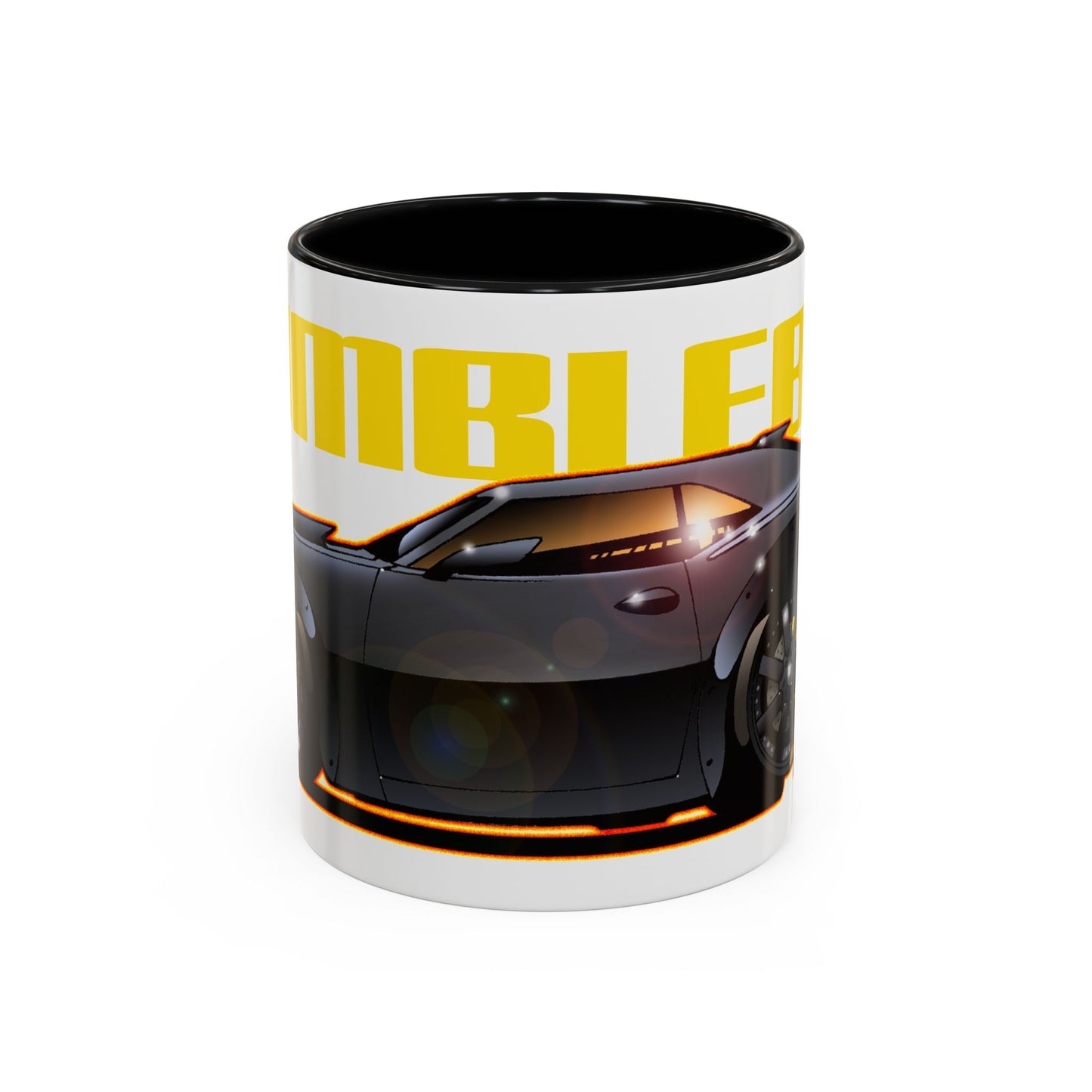 TRANSFORMERS BUMBLEBEE 1967 Camaro Fireball Art Collectible Coffee Mug - 2 Sizes