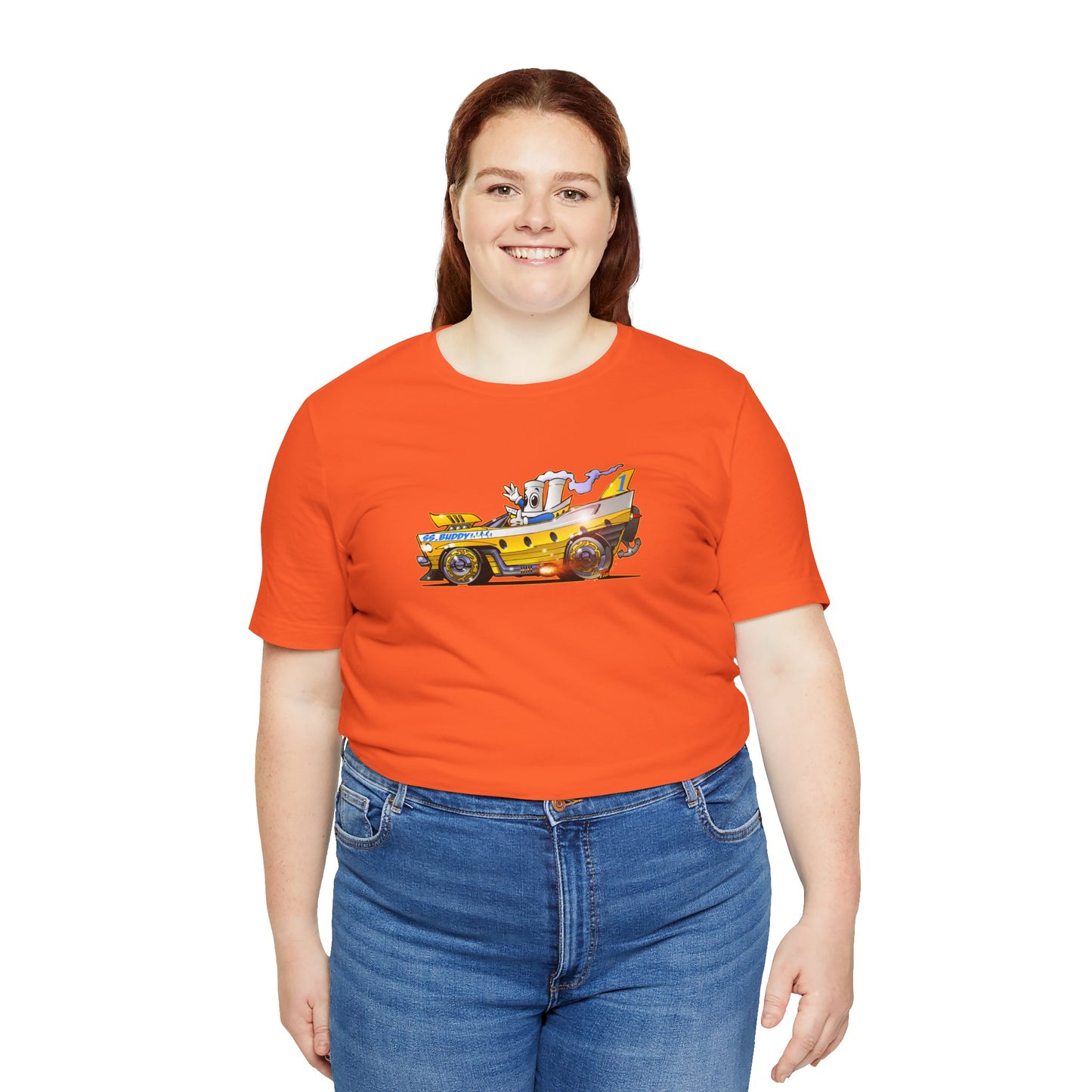 BUDDY CRUISE BUDDYMOBILE Custom Car Art Short Sleeve Tee in 17 Colors