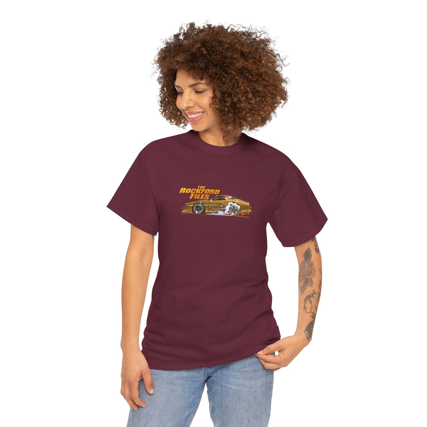 THE ROCKFORD FILES 1974 Pontiac Firebird Esprit Cotton Tee Shirt - 11 Colors