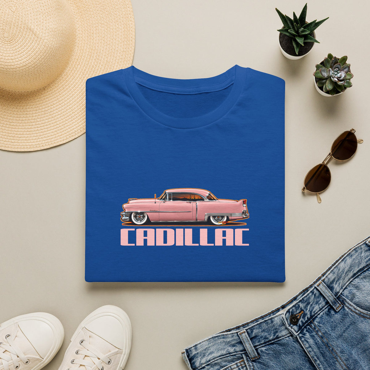 CADILLAC Coupe DeVille 1953 Fireball Tee Shirt