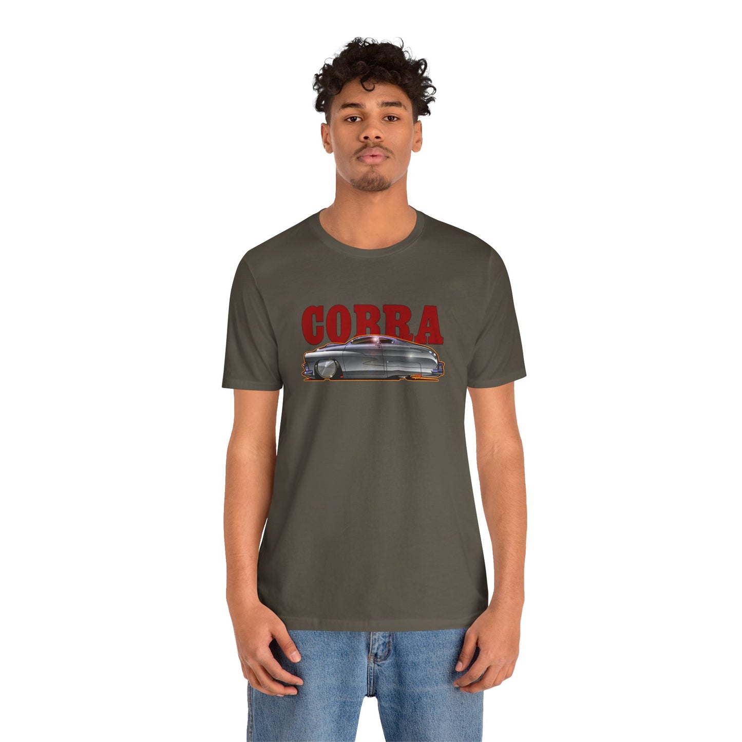 COBRA MERCURY Movie Car Sylvester Stallone Short Sleeve Tee in 9 Colors