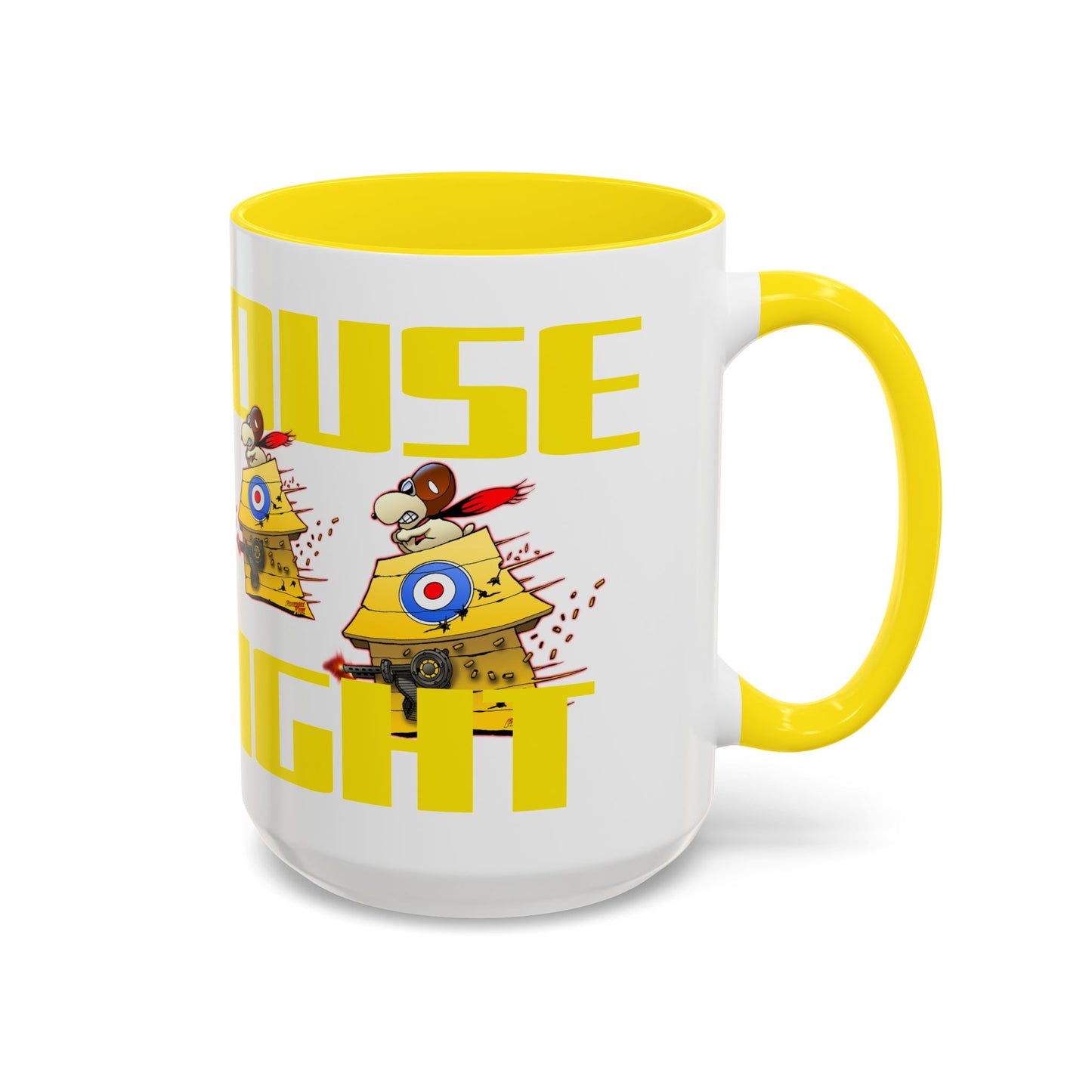 SNOOPY DOGHOUSE DOGFIGHT Collectible Coffee Art Mug 2 Sizes