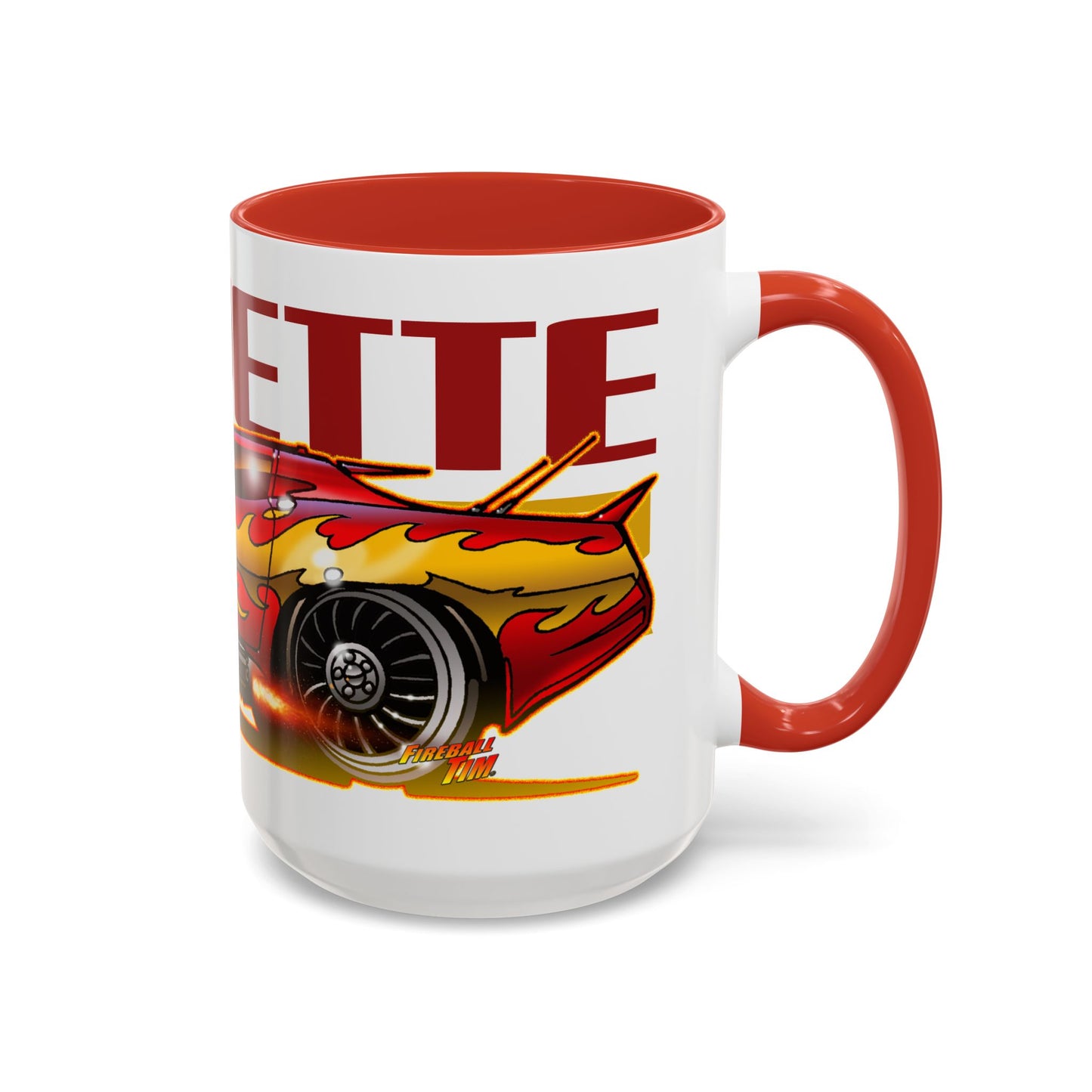 CORVETTE SUMMER Movie Car Collectible Fireball Art Coffee Mug - 2 Sizes