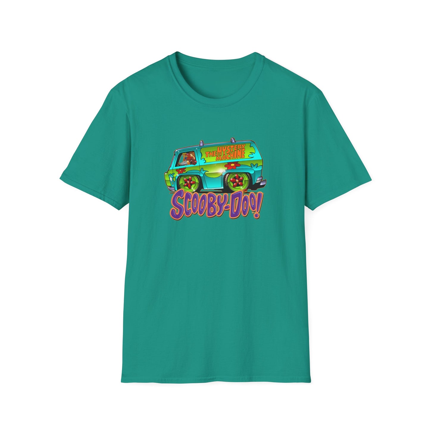 SCOOBY DOO MYSTERY MACHINE VAN Concept Art Softstyle T-Shirt 12 Colors