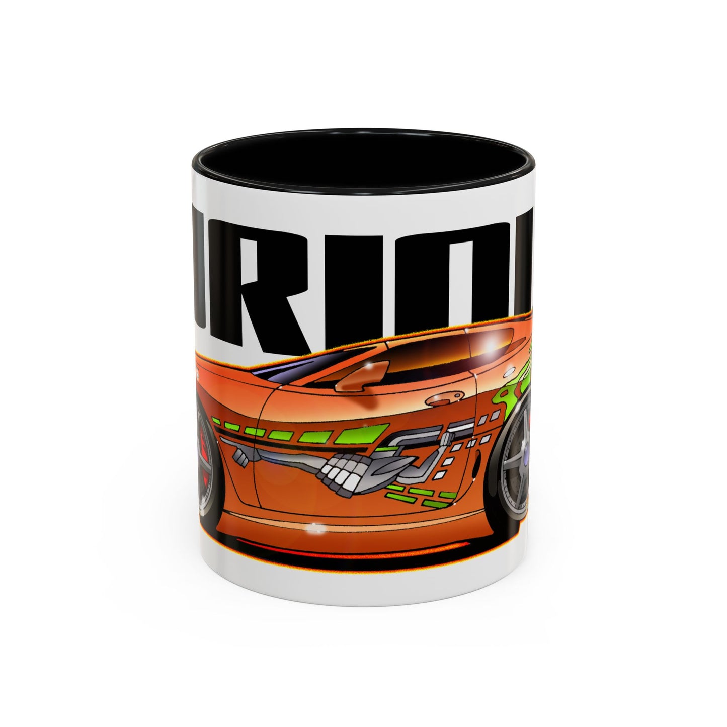 FAST & FURIOUS 1994 TOYOTA SUPRA MK IV Fireball Art Coffee Mug - 2 Sizes