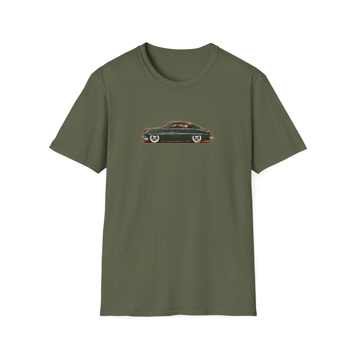 MERCURY COUPE 1950 Collectible Fireball Art TeeShirt