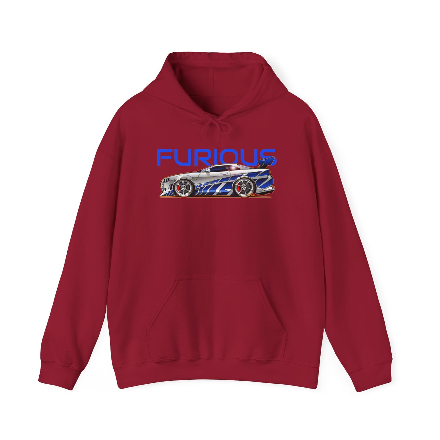 FAST AND FURIOUS NISSAN SKYLINE GTR Hooded Sweatshirt Multi Colors