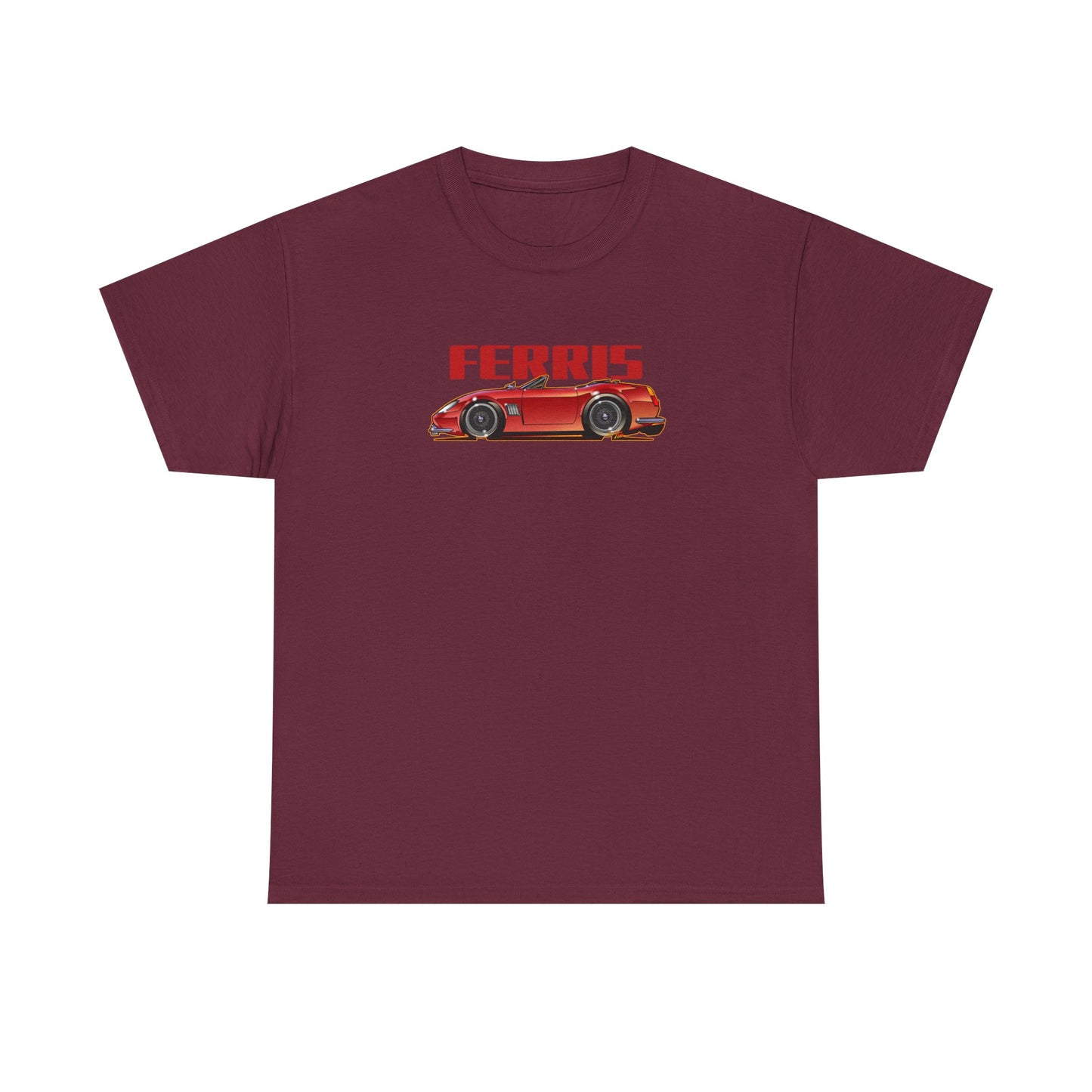 FERRIS BUELLERS DAY OFF 1985 FERRARI Modena Spyder California Tee Shirt - Multiple Sizes