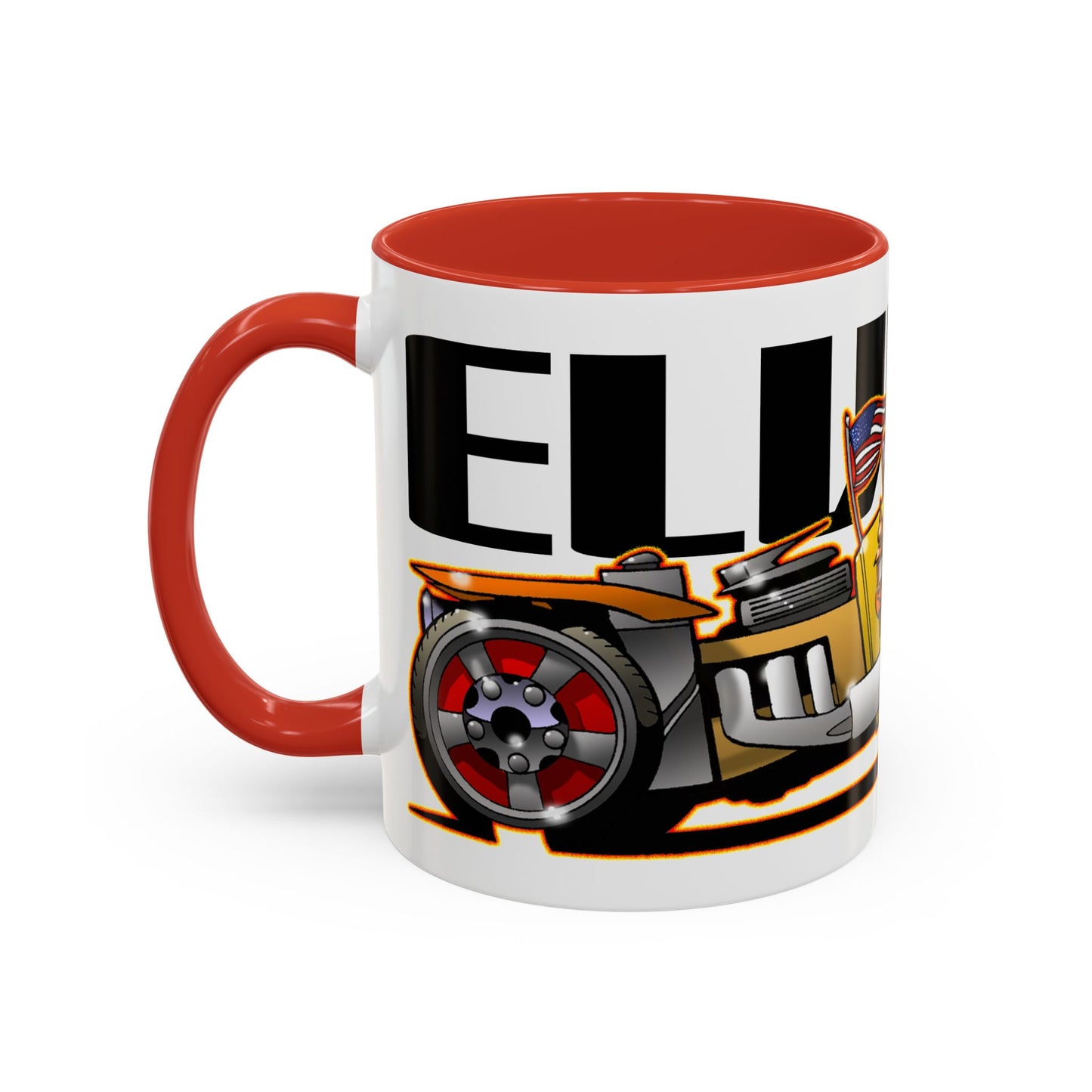 MONGREL T HOT ROD Elvis Easy Come Easy Go Fireball Collectible Coffee Mug - 2 Sizes