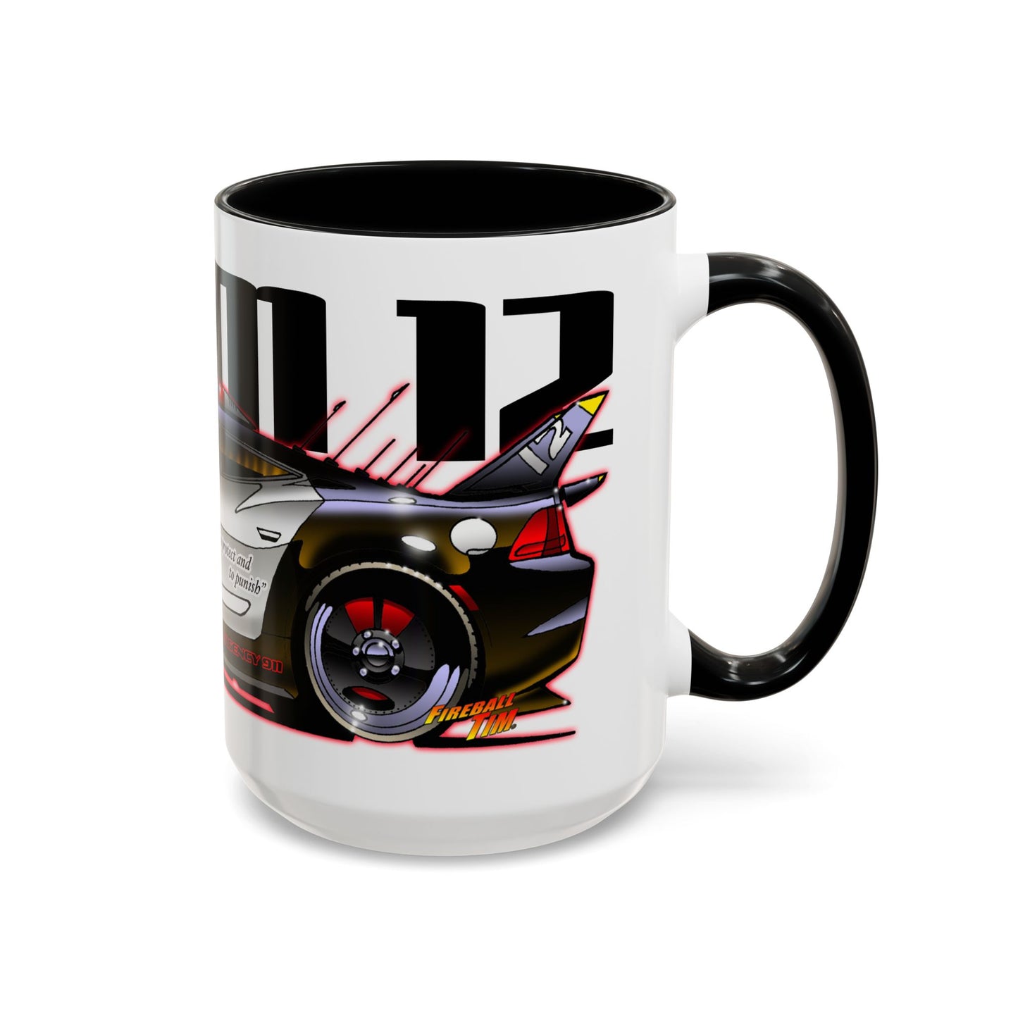 ADAM 12 FISKER KARMA Police Car Collectible Coffee Mug - Two Sizes