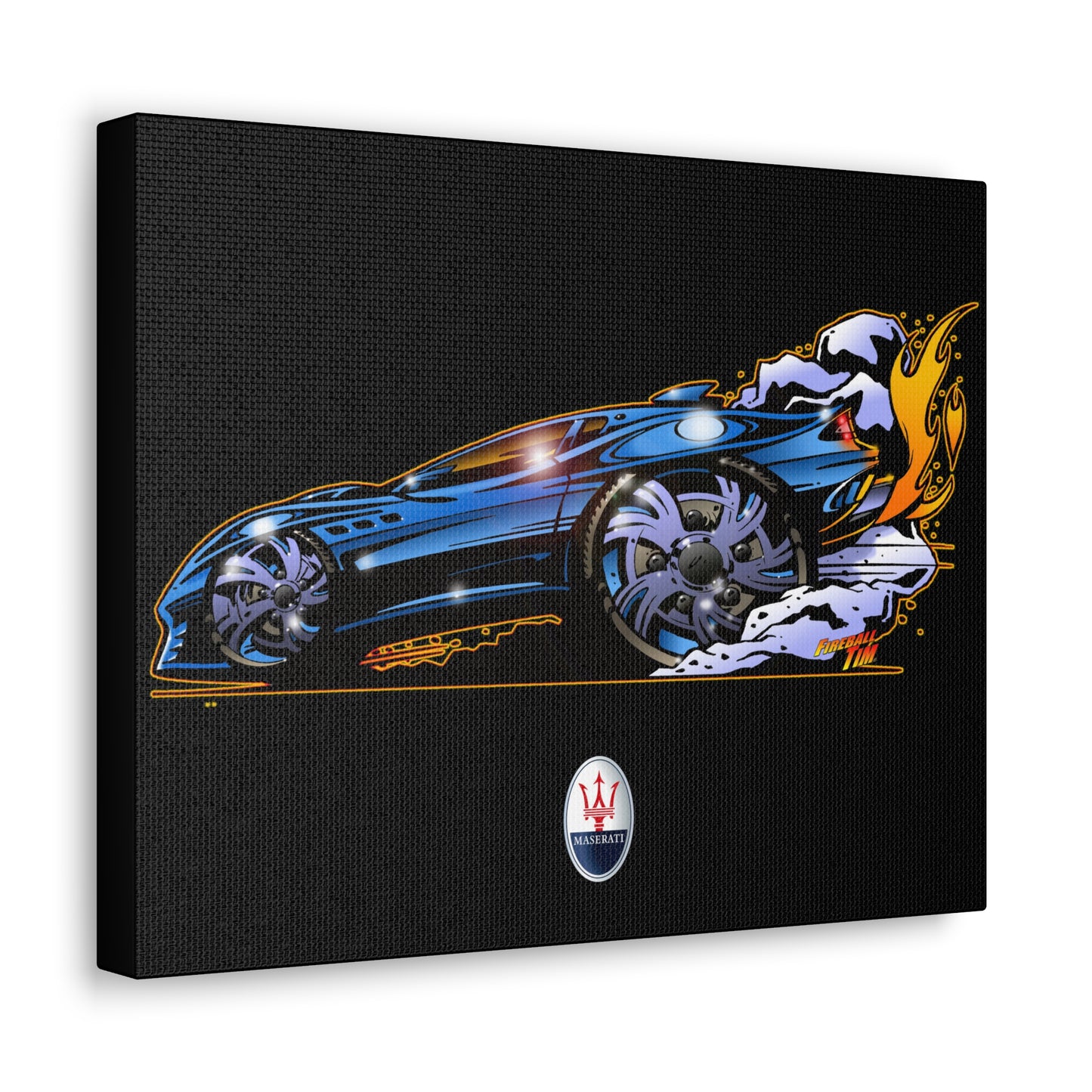 Fireball MASERATI Canvas Gallery Art Print 11x14