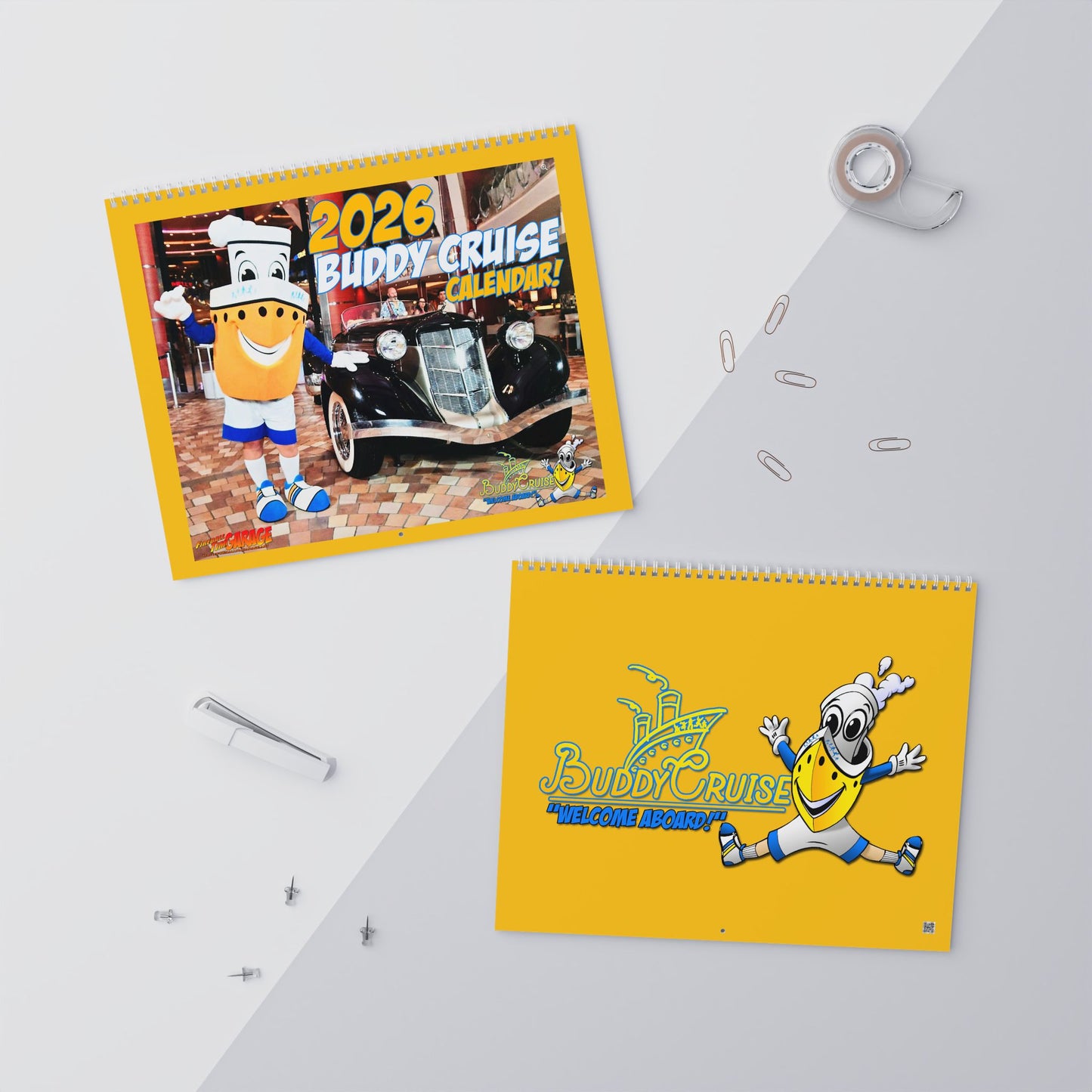 BUDDY CRUISE 2026 Calendar - 2 Sizes