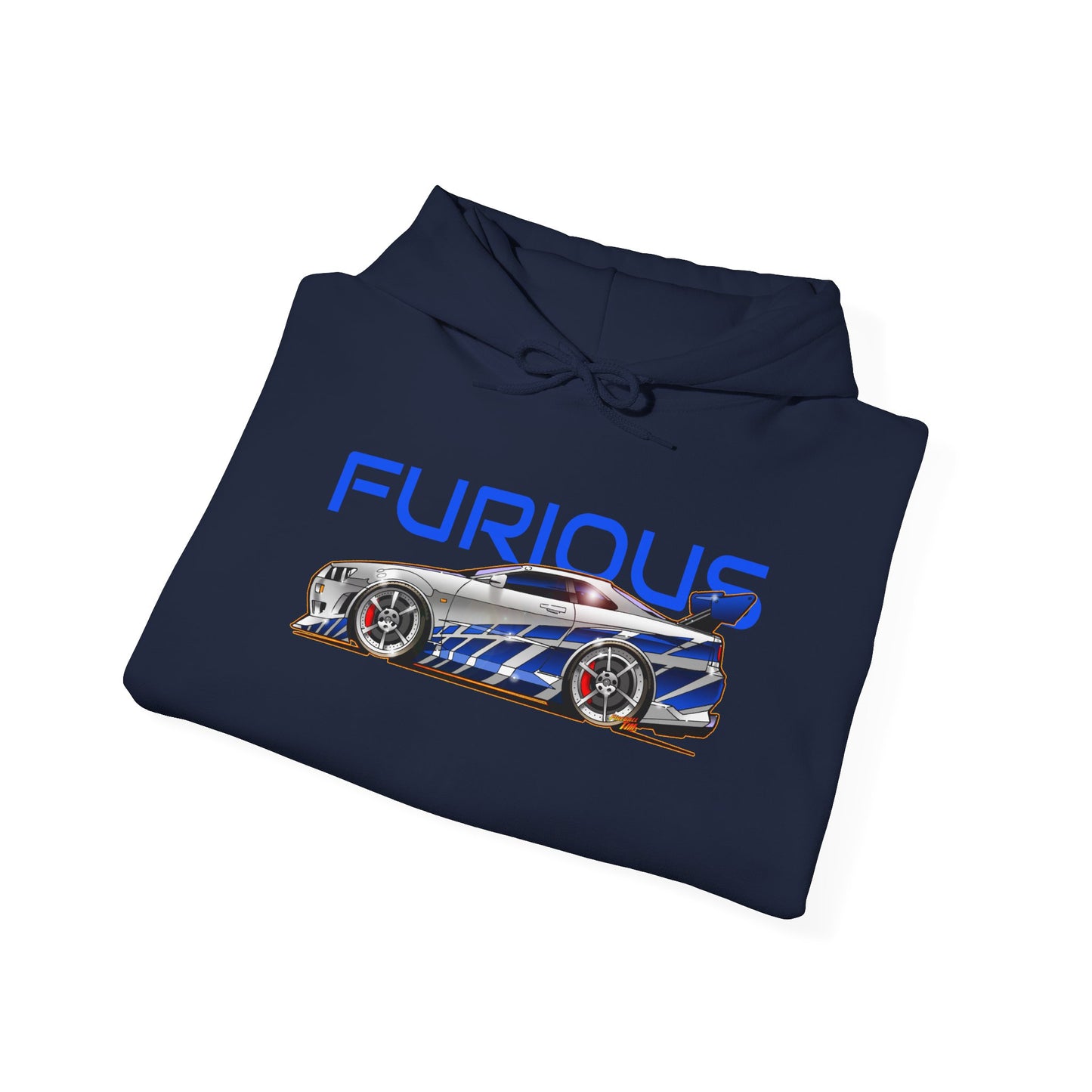 FAST AND FURIOUS NISSAN SKYLINE GTR Hooded Sweatshirt Multi Colors