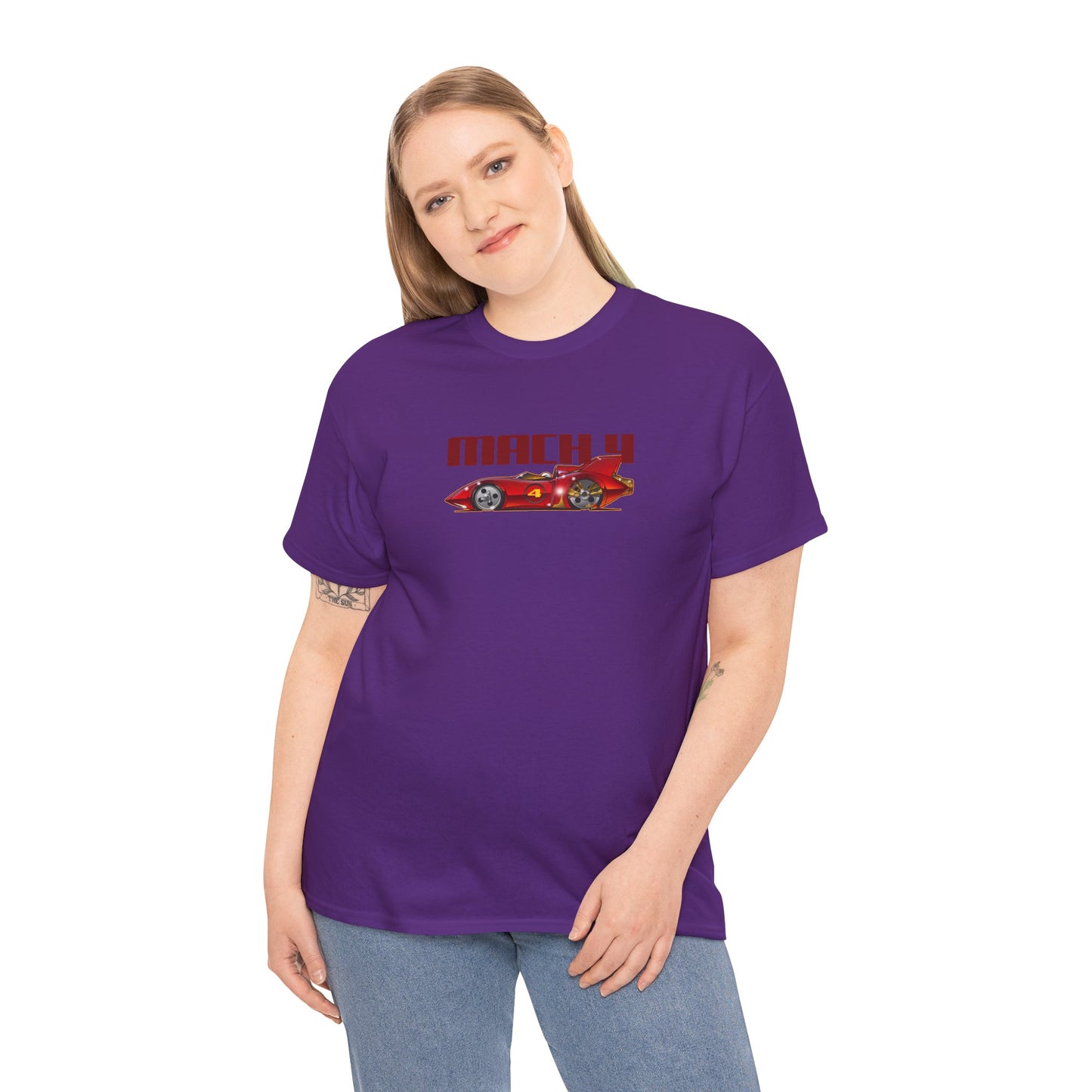 SPEED RACER MACH 4 Fireball Art Cotton Tee Shirt - Colors