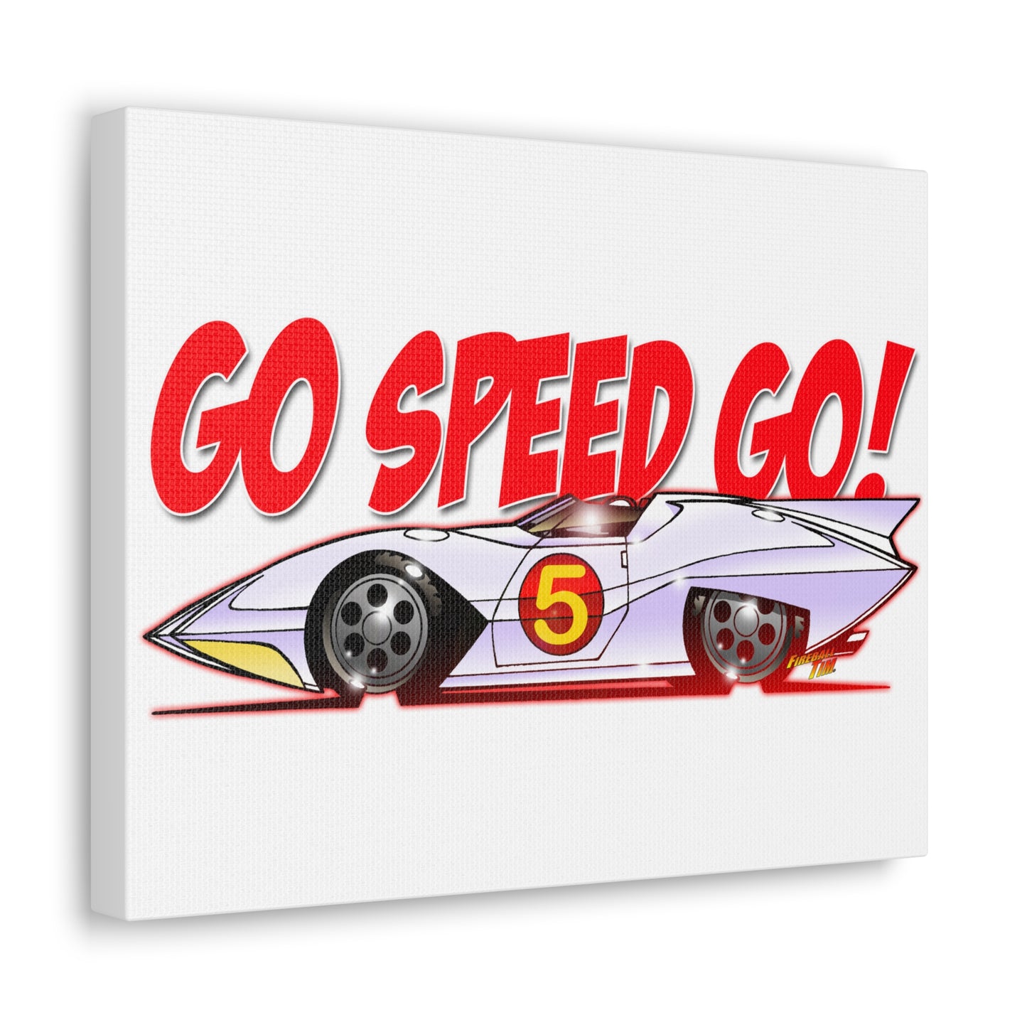 SPEED RACER MACH 5 Concept Art Canvas Print 11x14