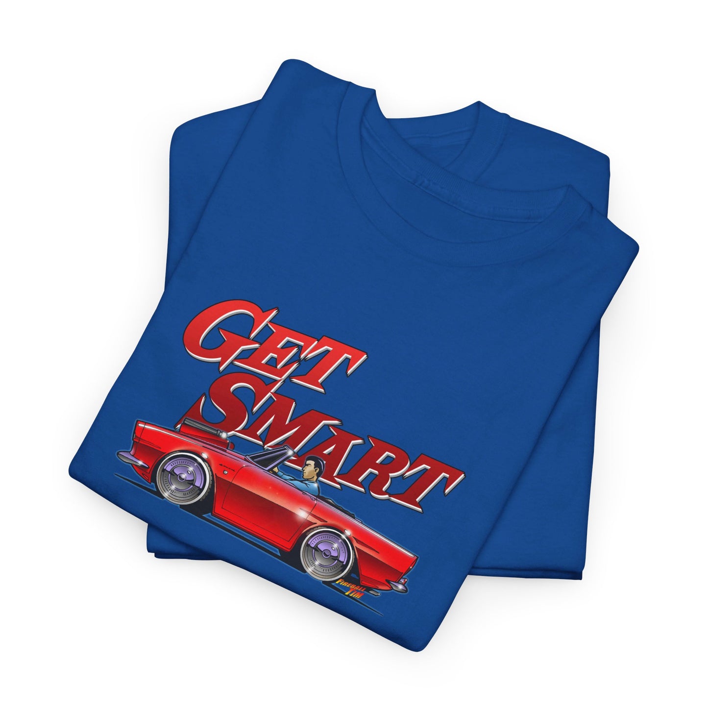 GET SMART TV Show 1965 Sunbeam Tiger Concept Art Unisex Cotton Tee 12 Colors