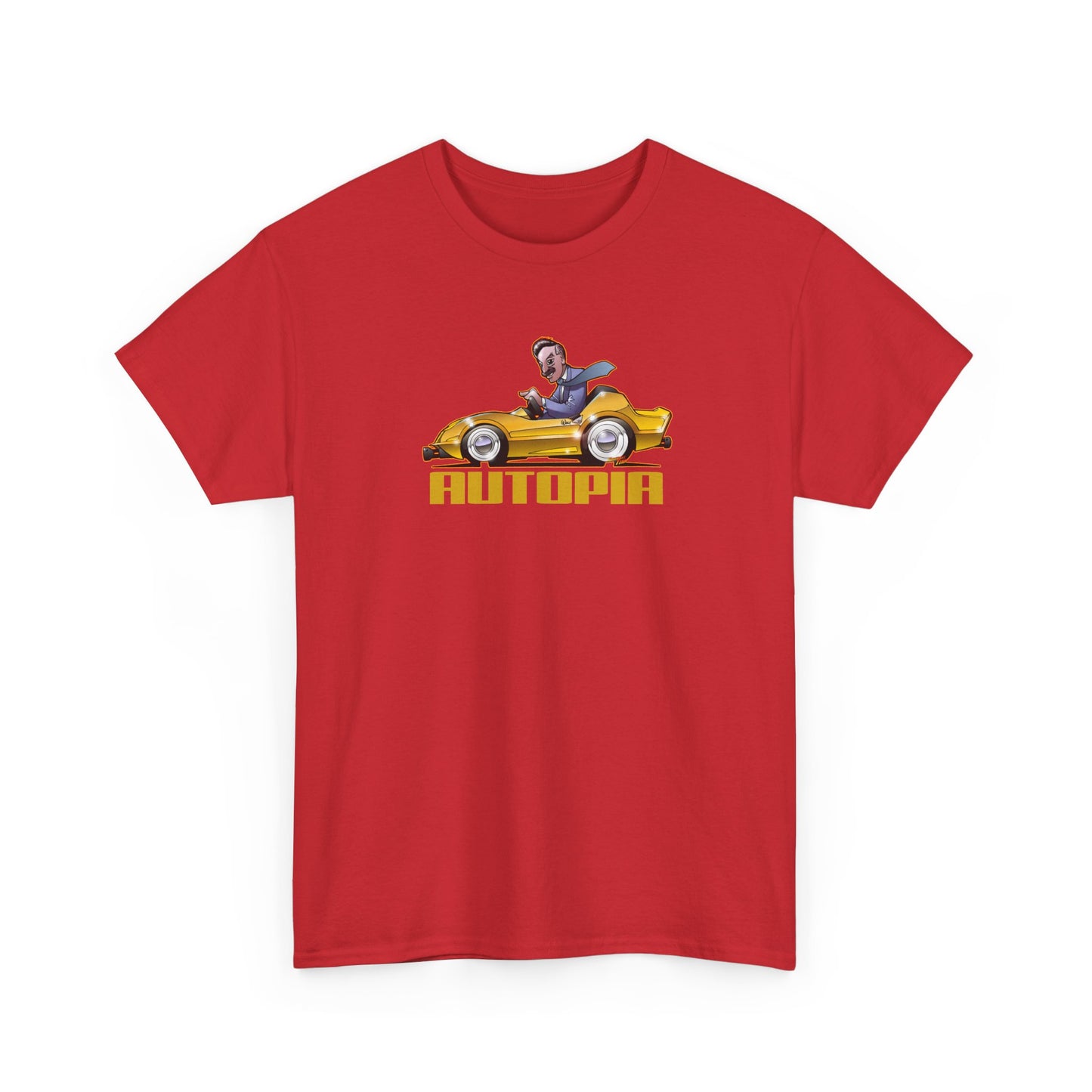 AUTOPIA CLASSIC Walt Disney Fireball Art Tee Shirt - Multiple Colors