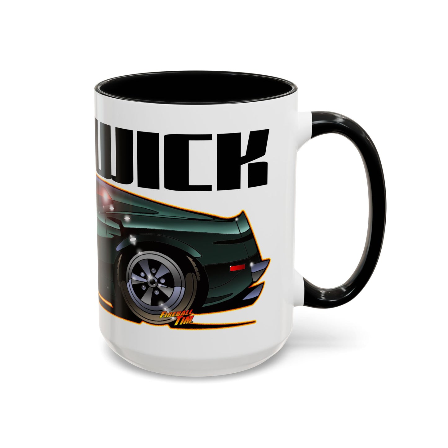 Keanu Reeves John Wick 1969 FORD MUSTANG BOSS 429 Fireball Art Coffee Mug