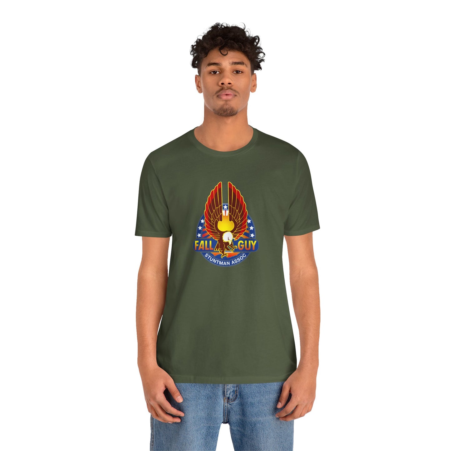THE FALL GUY Stuntman Association Unisex Jersey Short Sleeve Tee - 12 Colors
