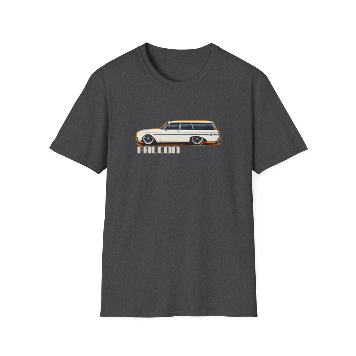 FORD FALCON WAGON Collectible Fireball Art TeeShirt